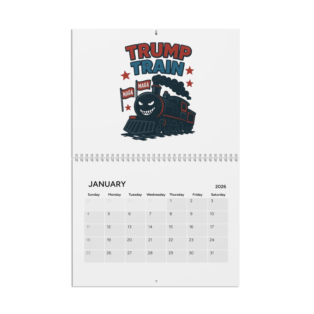 2026 MAGA Calendar - Trump Train Wall Calendar
