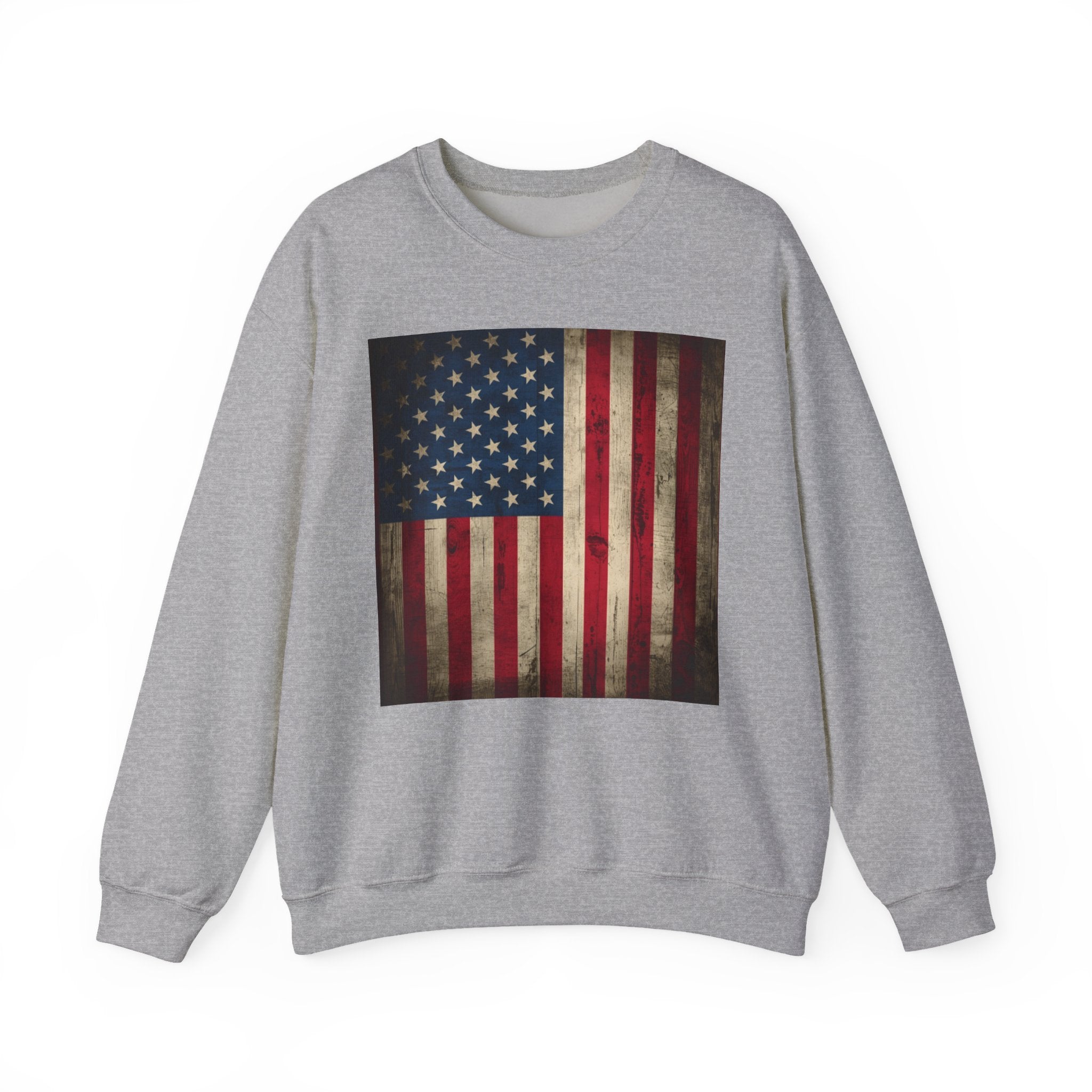 Vintage American Flag Unisex Sweatshirt
