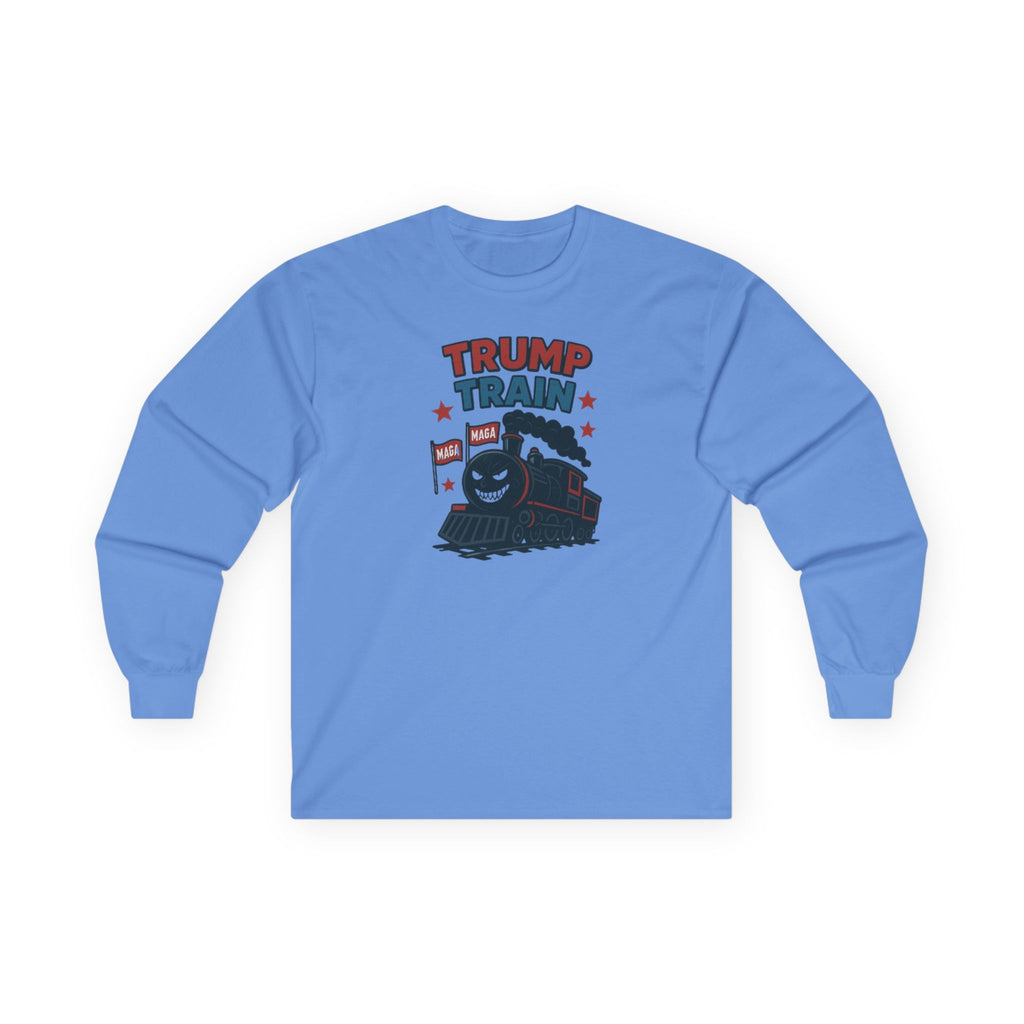 Unisex Ultra Cotton Long Sleeve Tee--"Trump Train"