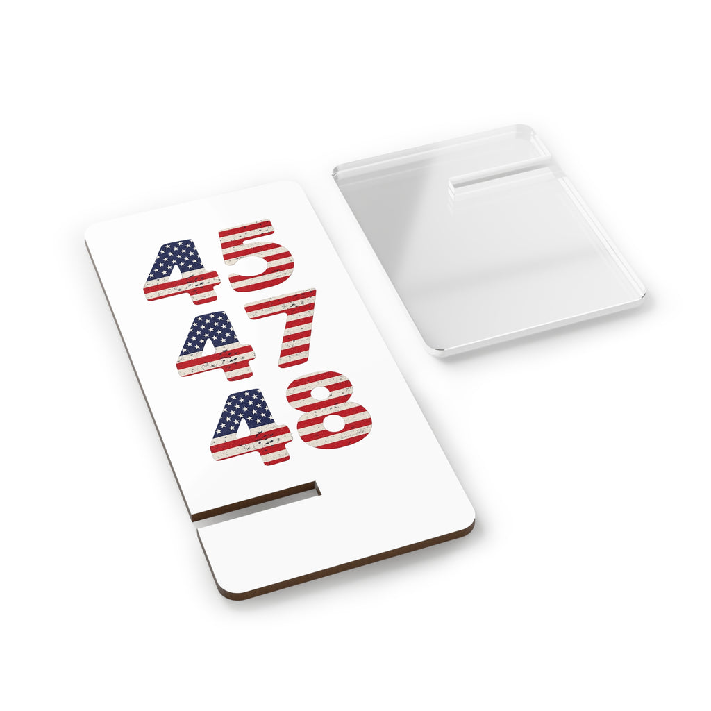 Patriotic Number Phone Stand – 45748 American Flag Mobile Display