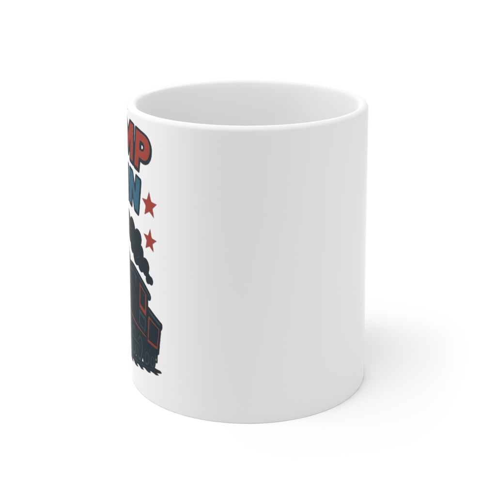 Trump Train Mug – MAGA Political Coffee Cup