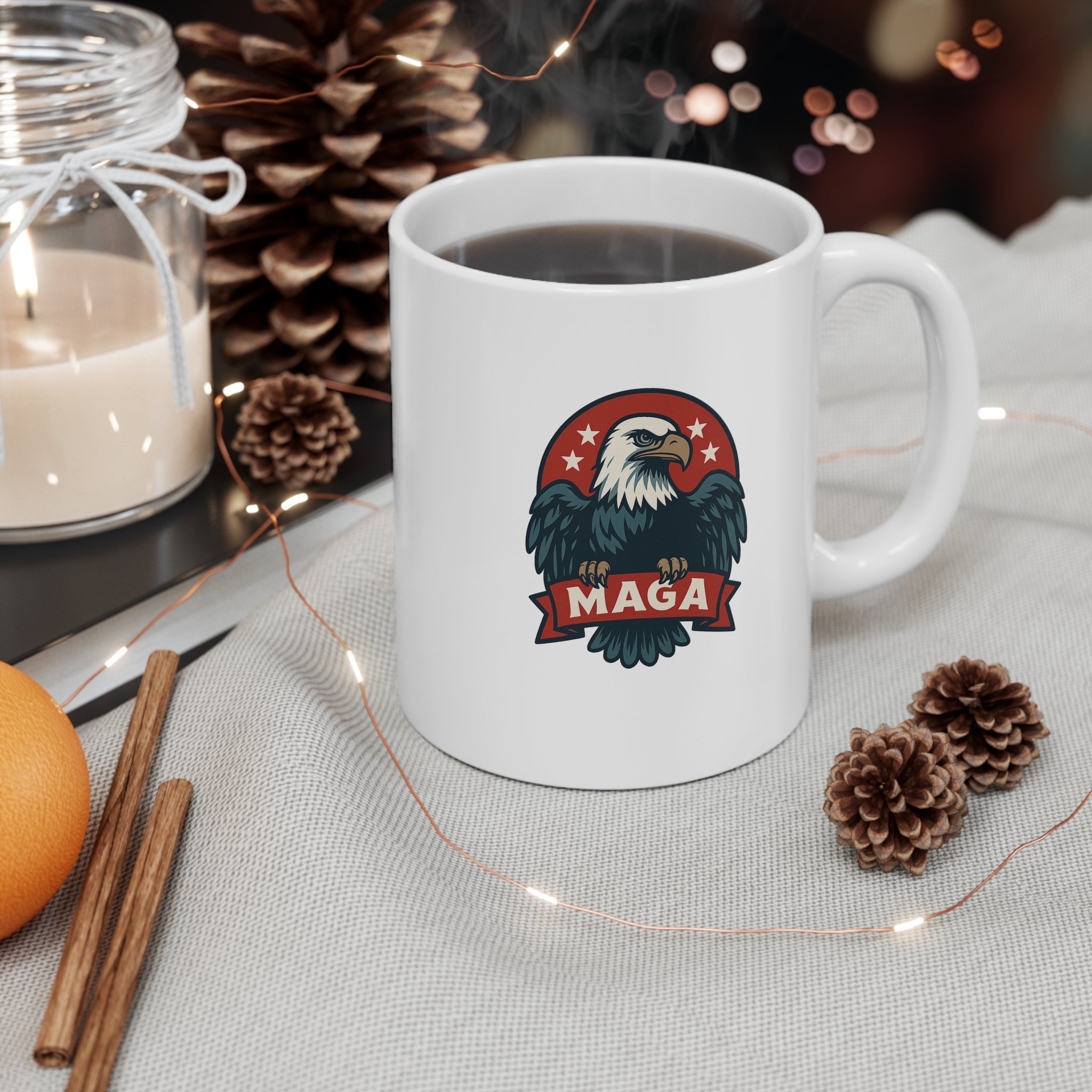 Mug — Patriotic Eagle MAGA Coffee Mug (11oz)