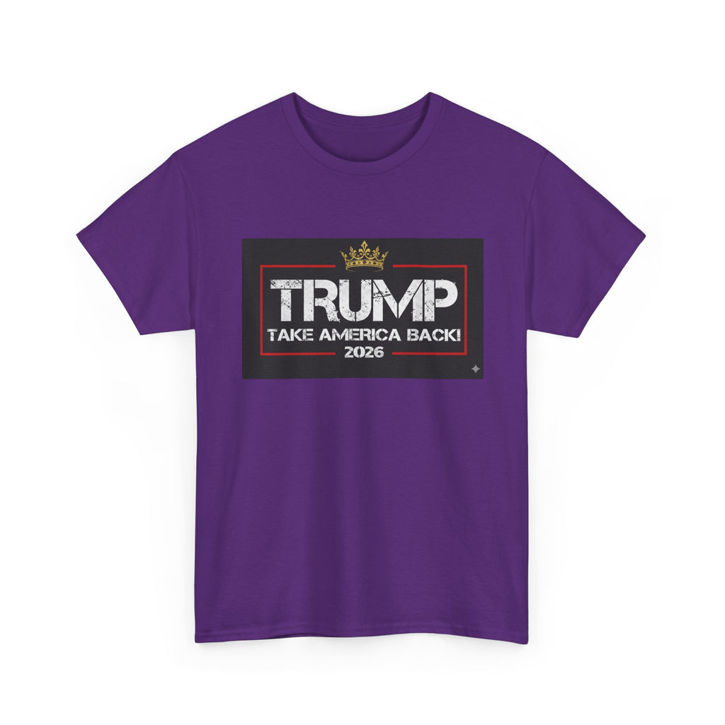 Political Tee — "TRUMP Take America Back 2026" Graphic T-Shirt