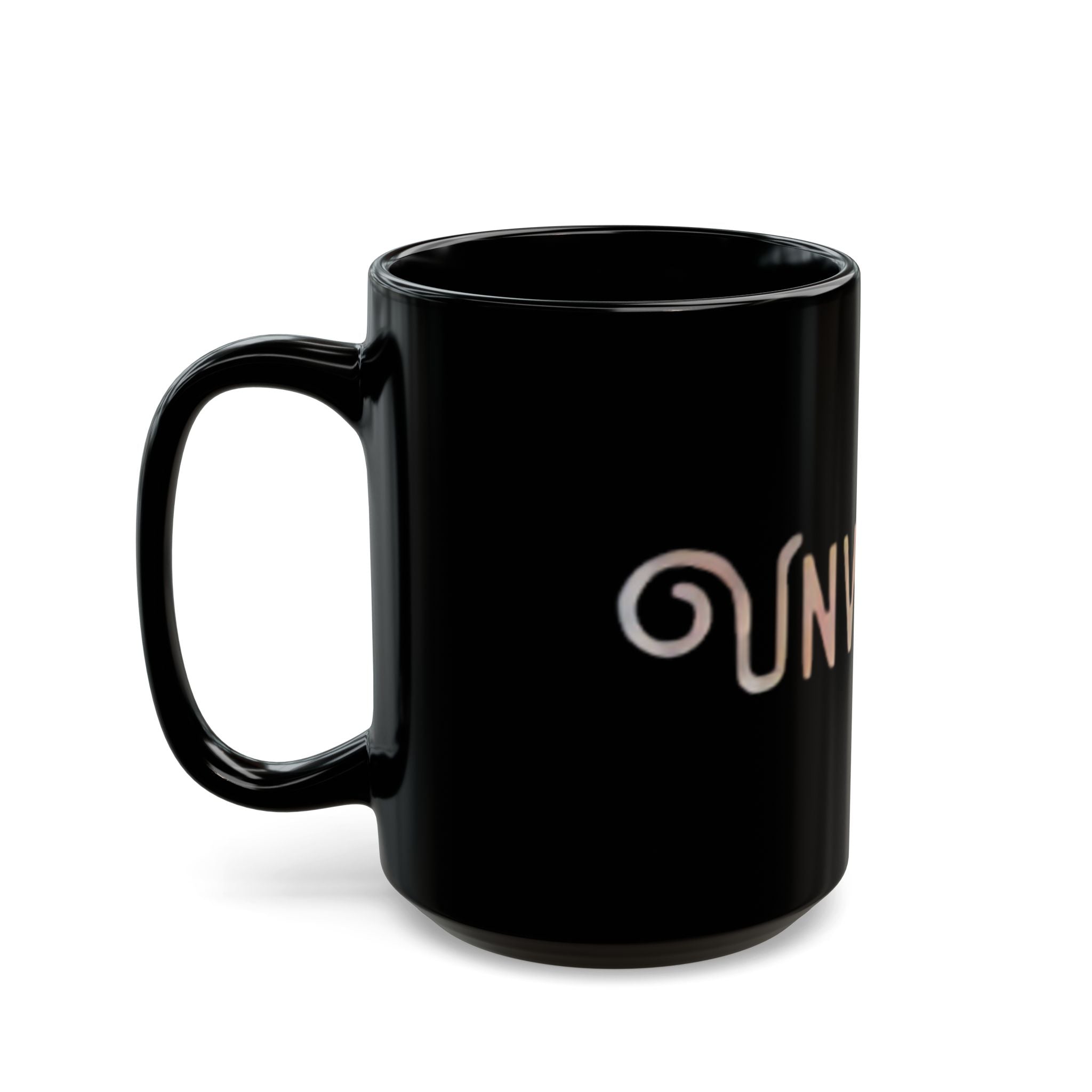 Unwoke Black Coffee Mug — Bold Statement Ceramic Mug (11oz & 15oz)