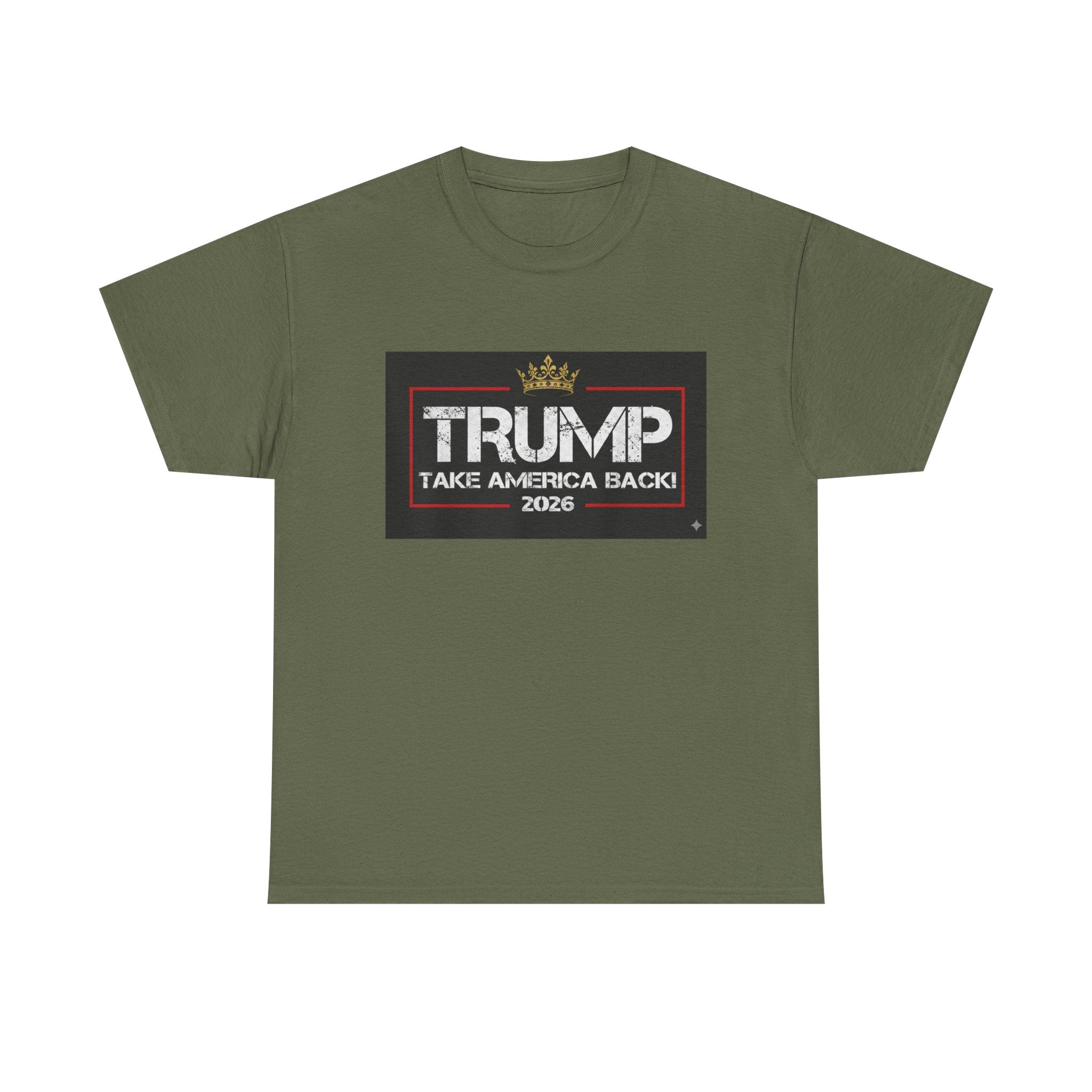 Political Tee — "TRUMP Take America Back 2026" Graphic T-Shirt