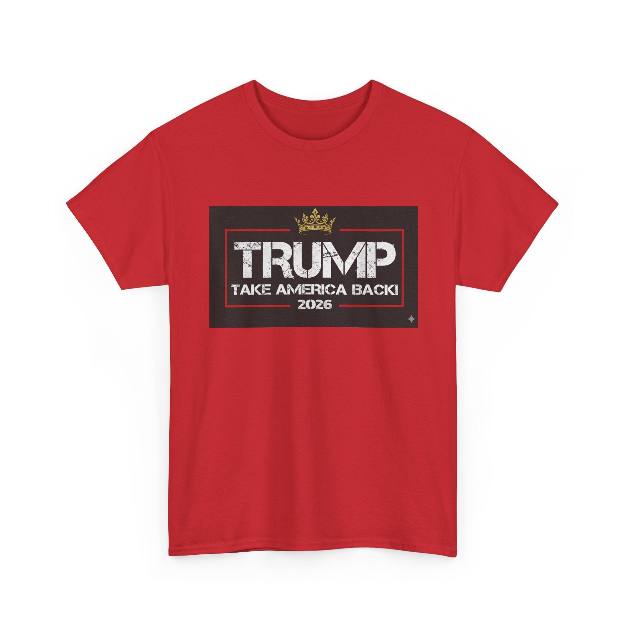 Political Tee — "TRUMP Take America Back 2026" Graphic T-Shirt
