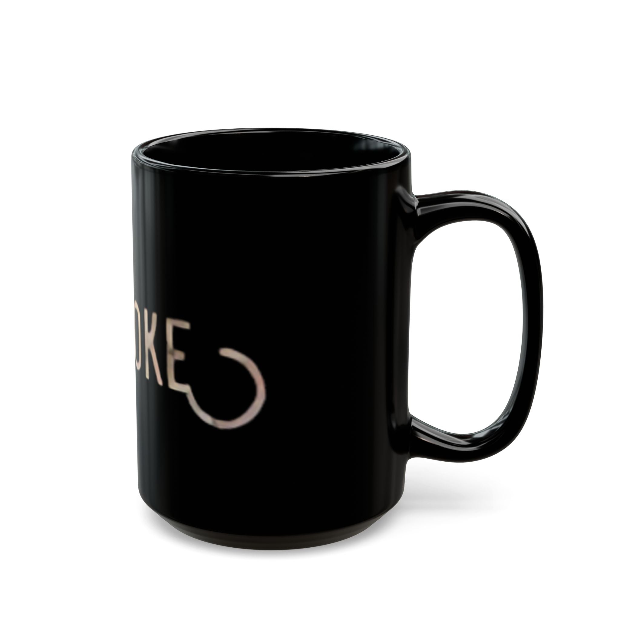 Unwoke Black Coffee Mug — Bold Statement Ceramic Mug (11oz & 15oz)