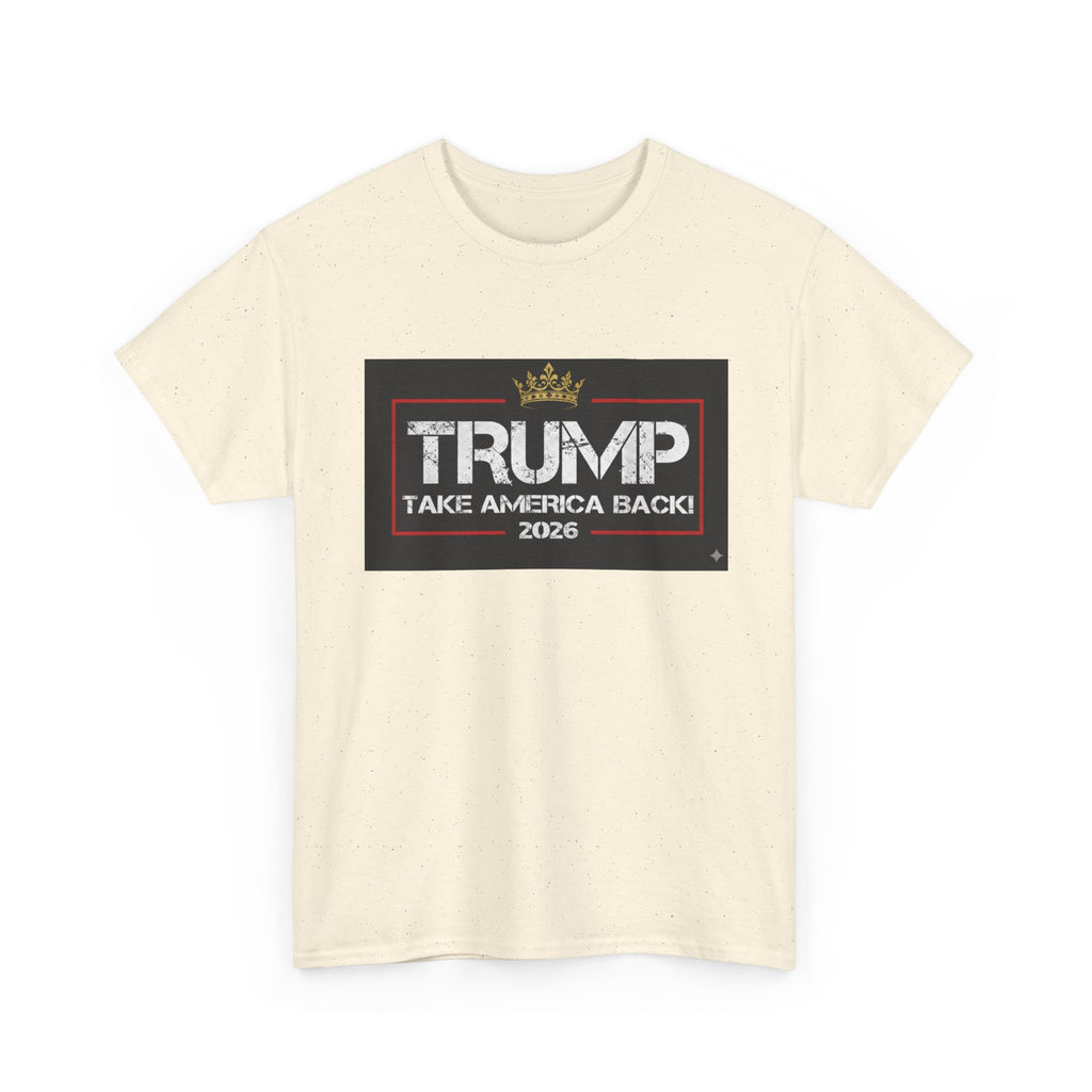 Political Tee — "TRUMP Take America Back 2026" Graphic T-Shirt