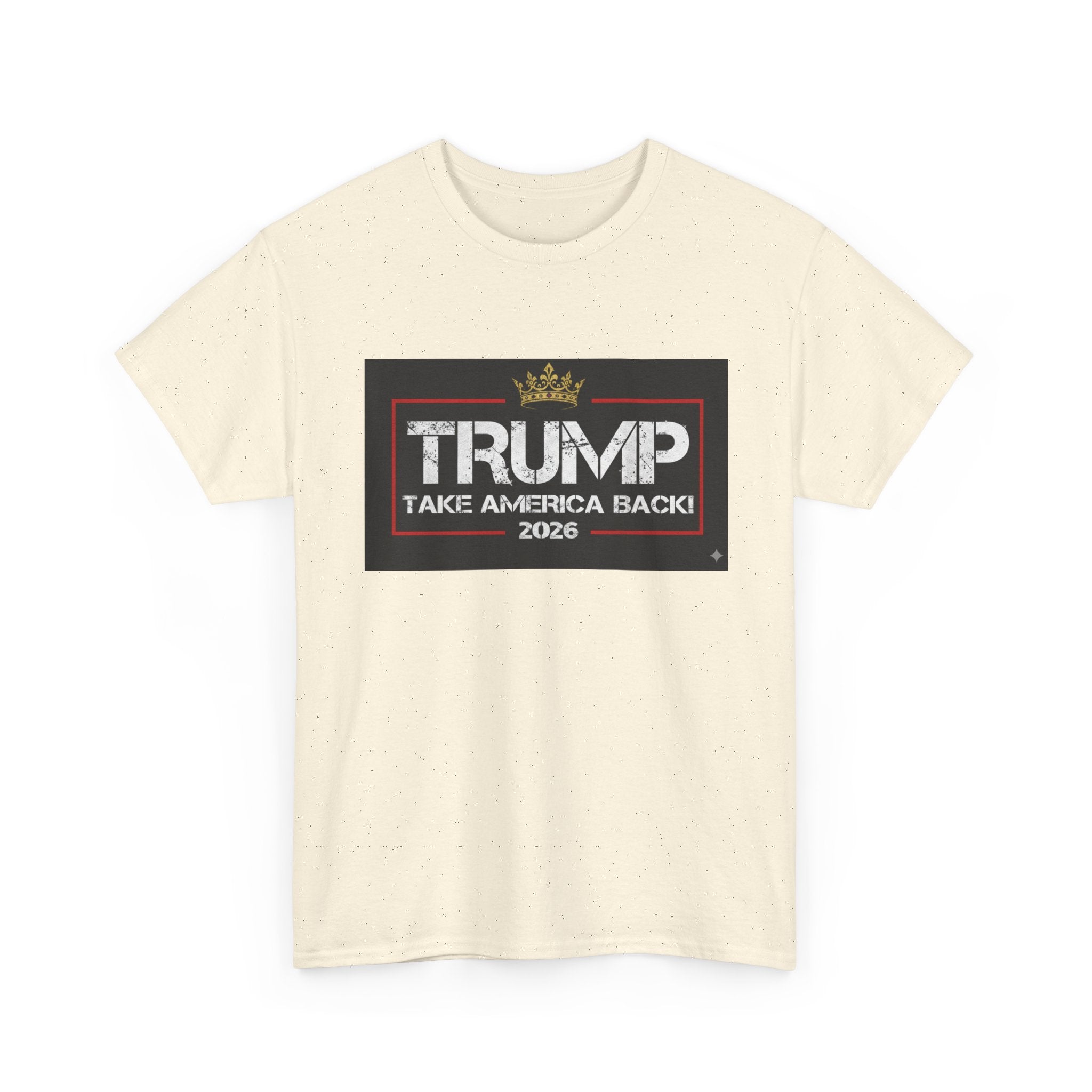 Political Tee — "TRUMP Take America Back 2026" Graphic T-Shirt