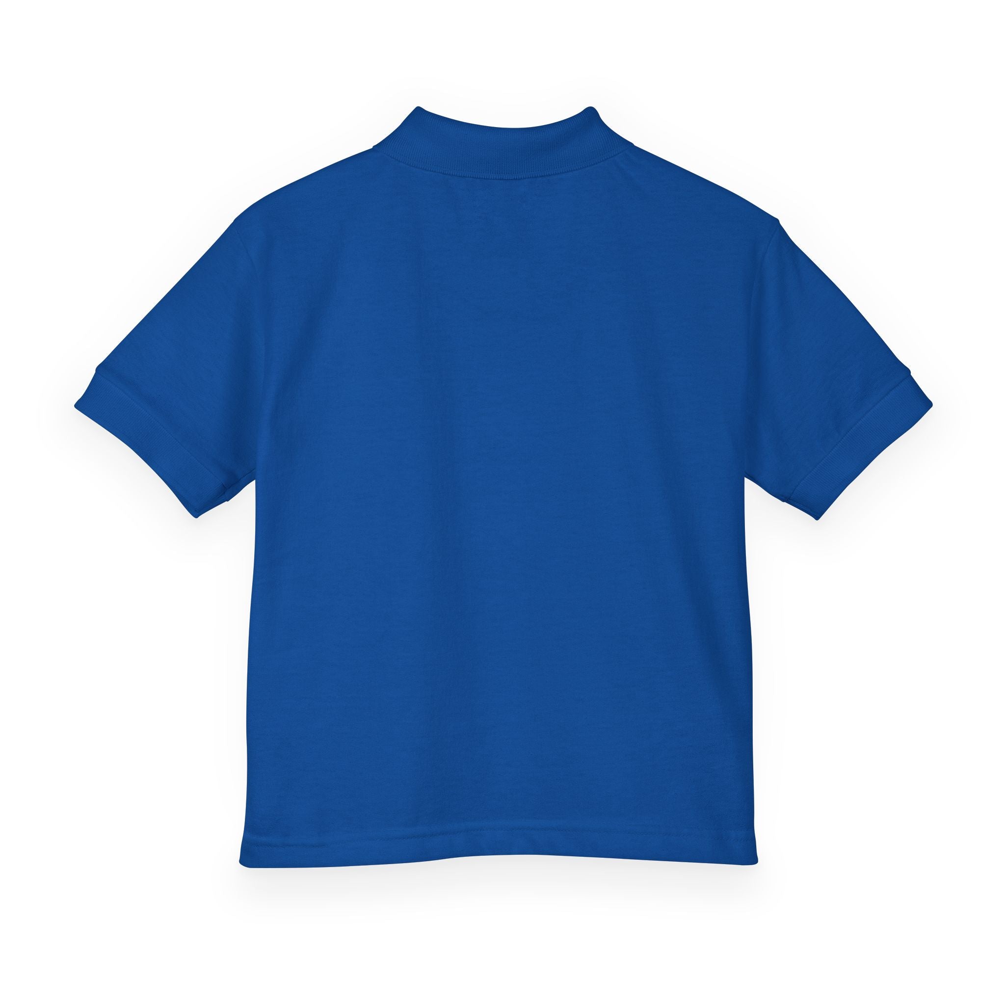 Youth Polo Shirt — 'Stable Genius' Patch Chest Logo