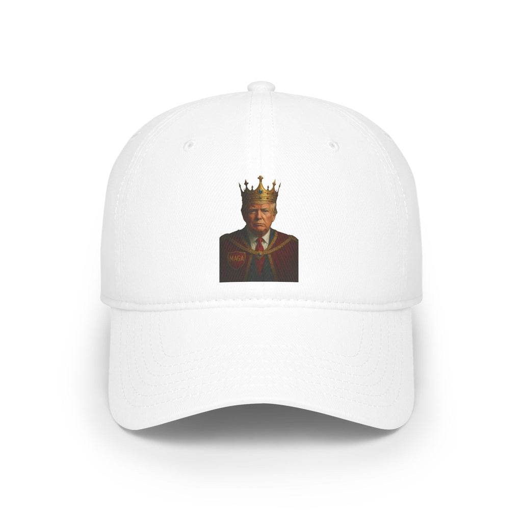 "King Trump" Crowned Portrait Baseball Cap