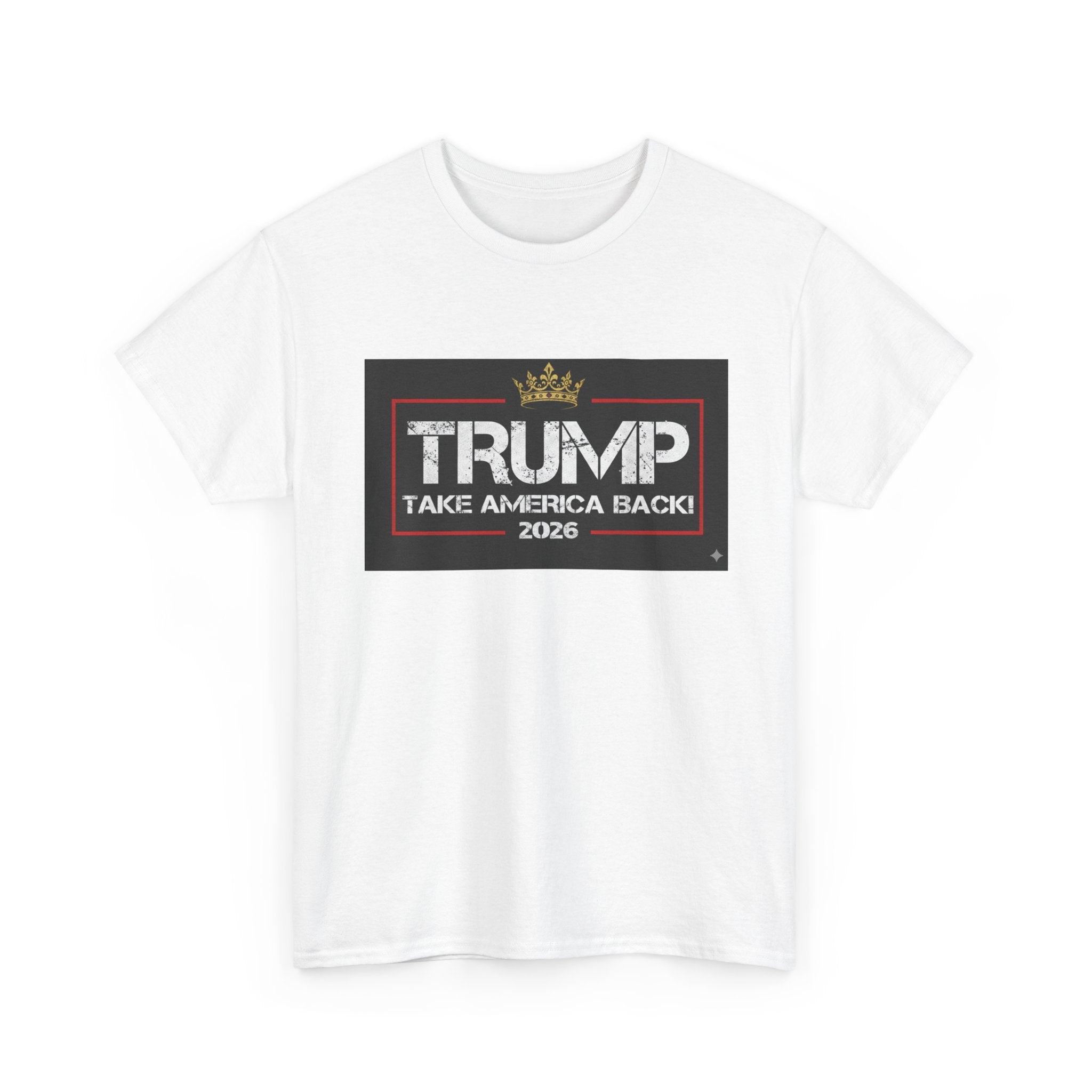 Political Tee — "TRUMP Take America Back 2026" Graphic T-Shirt
