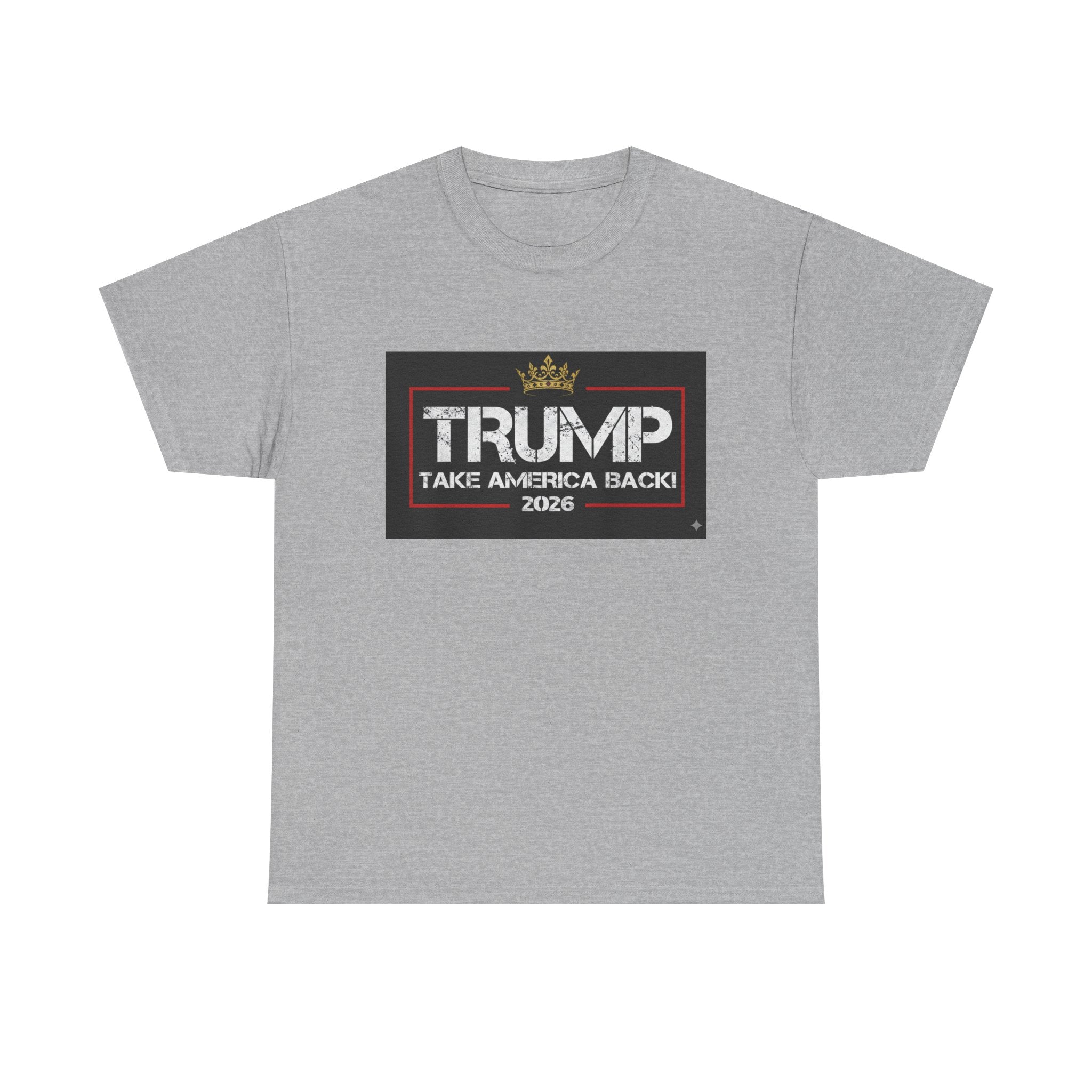 Political Tee — "TRUMP Take America Back 2026" Graphic T-Shirt