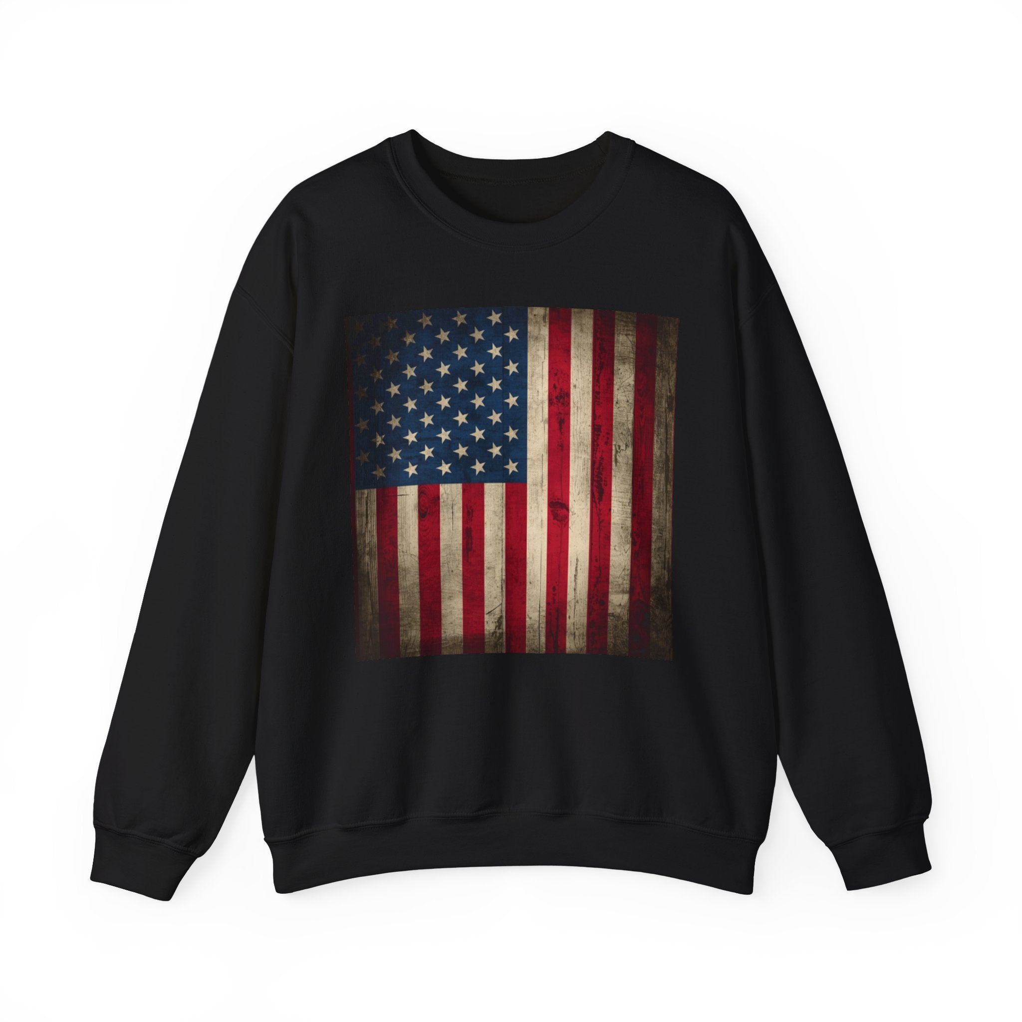 Vintage American Flag Unisex Sweatshirt