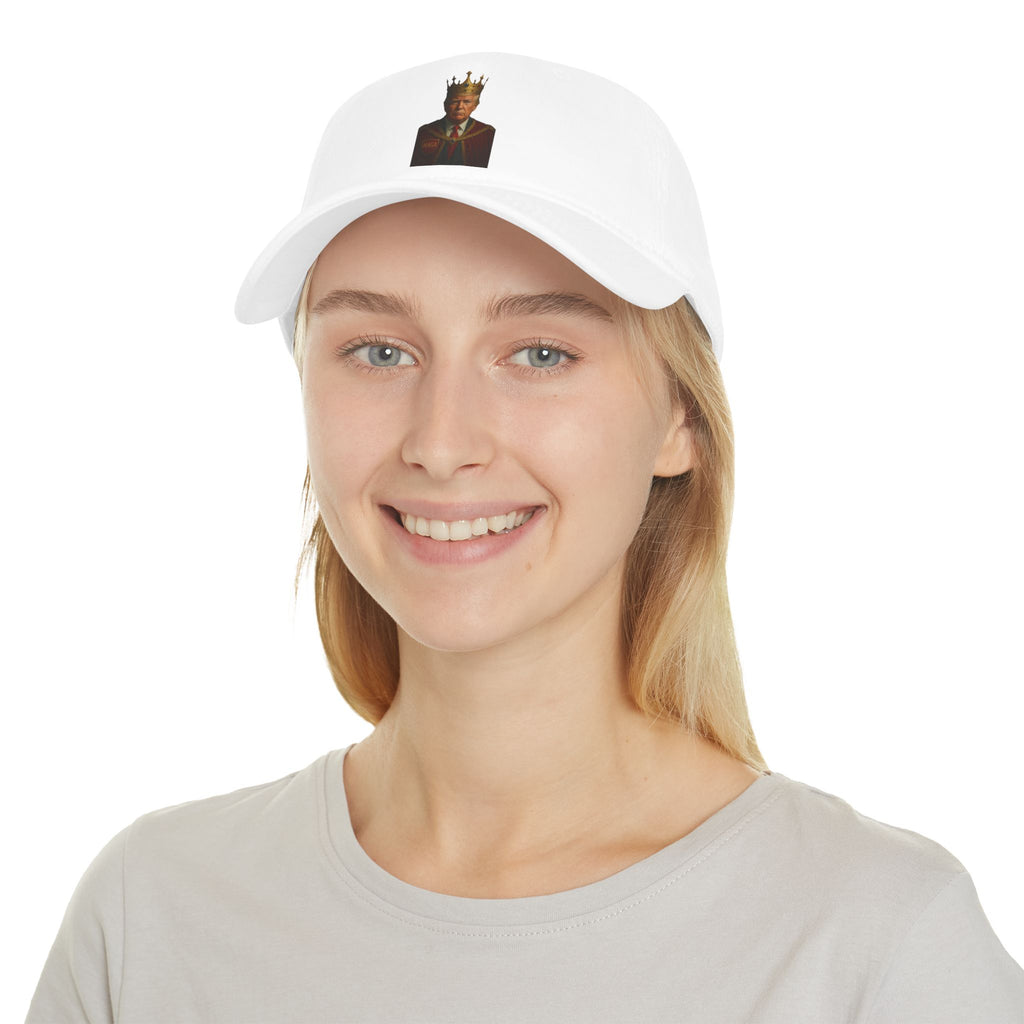 "King Trump" Crowned Portrait Baseball Cap