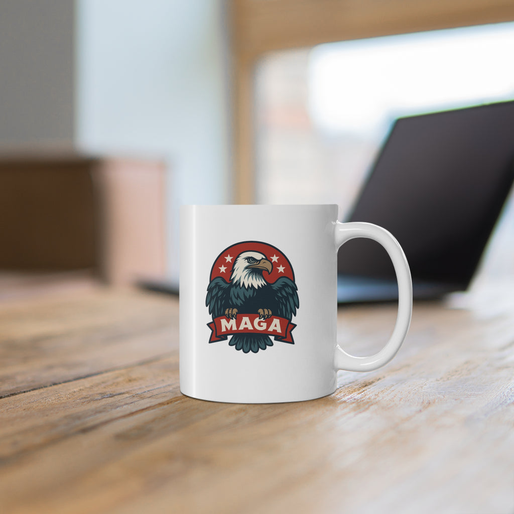 Mug — Patriotic Eagle MAGA Coffee Mug (11oz)