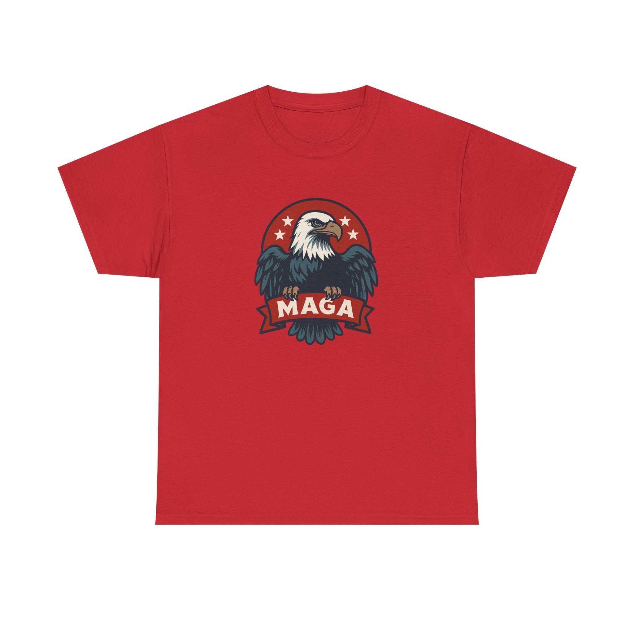 Unisex Heavy Cotton Tee--MAGA Eagle