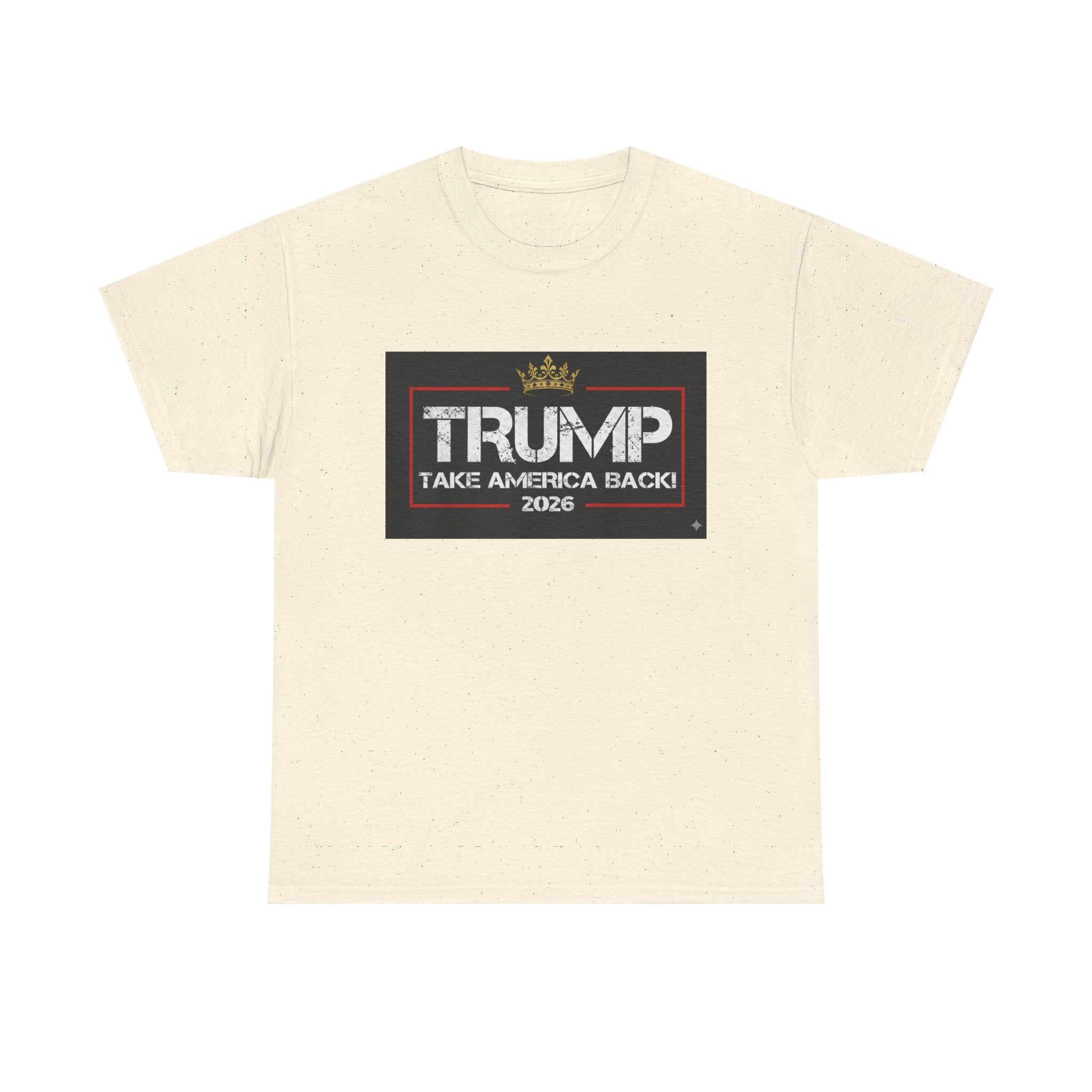 Political Tee — "TRUMP Take America Back 2026" Graphic T-Shirt