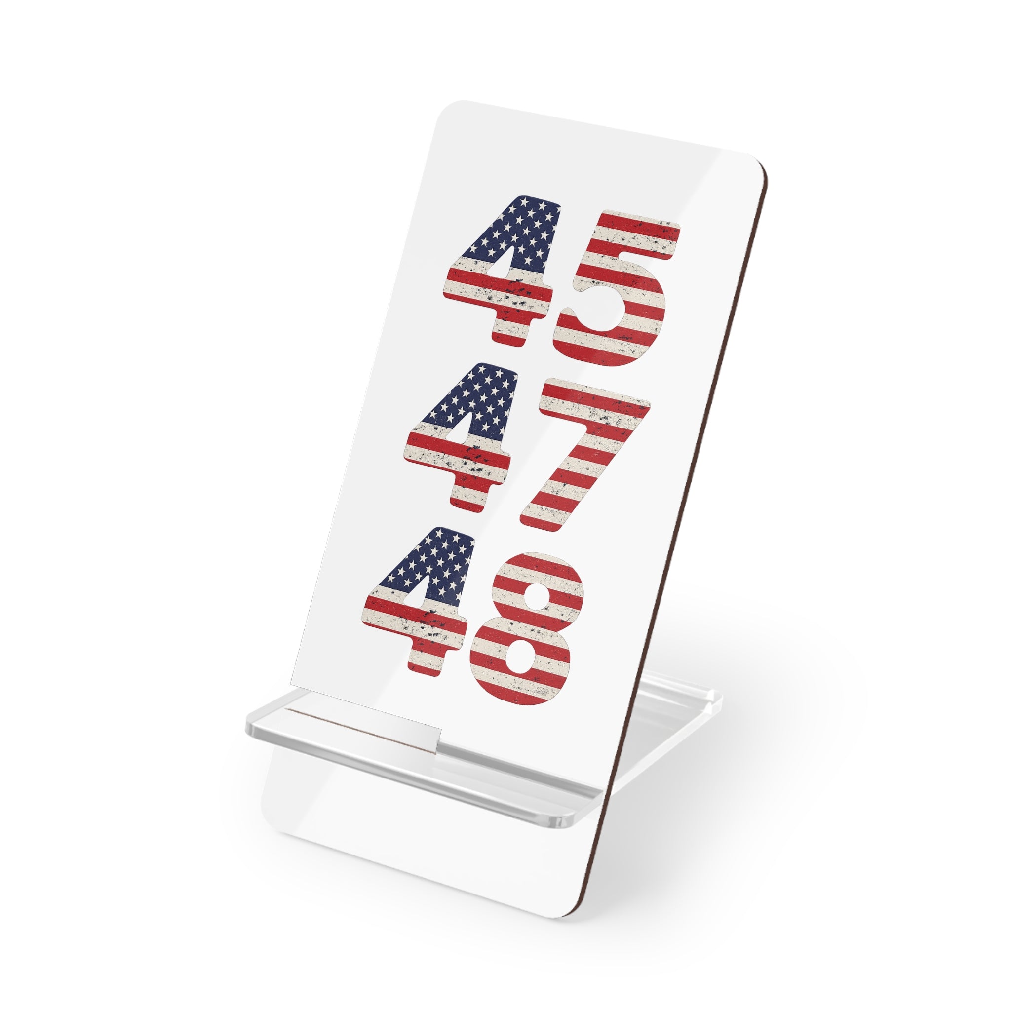 Patriotic Number Phone Stand – 45748 American Flag Mobile Display