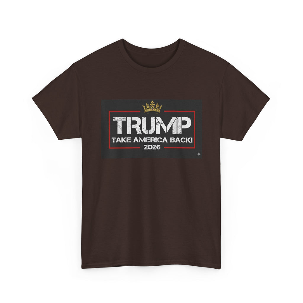 Political Tee — "TRUMP Take America Back 2026" Graphic T-Shirt