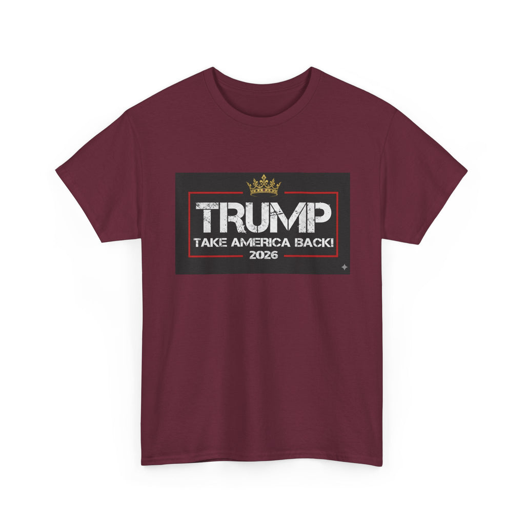 Political Tee — "TRUMP Take America Back 2026" Graphic T-Shirt