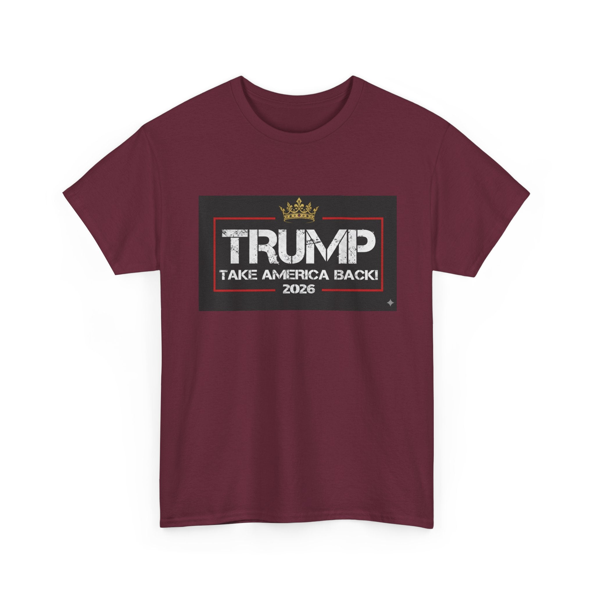 Political Tee — "TRUMP Take America Back 2026" Graphic T-Shirt