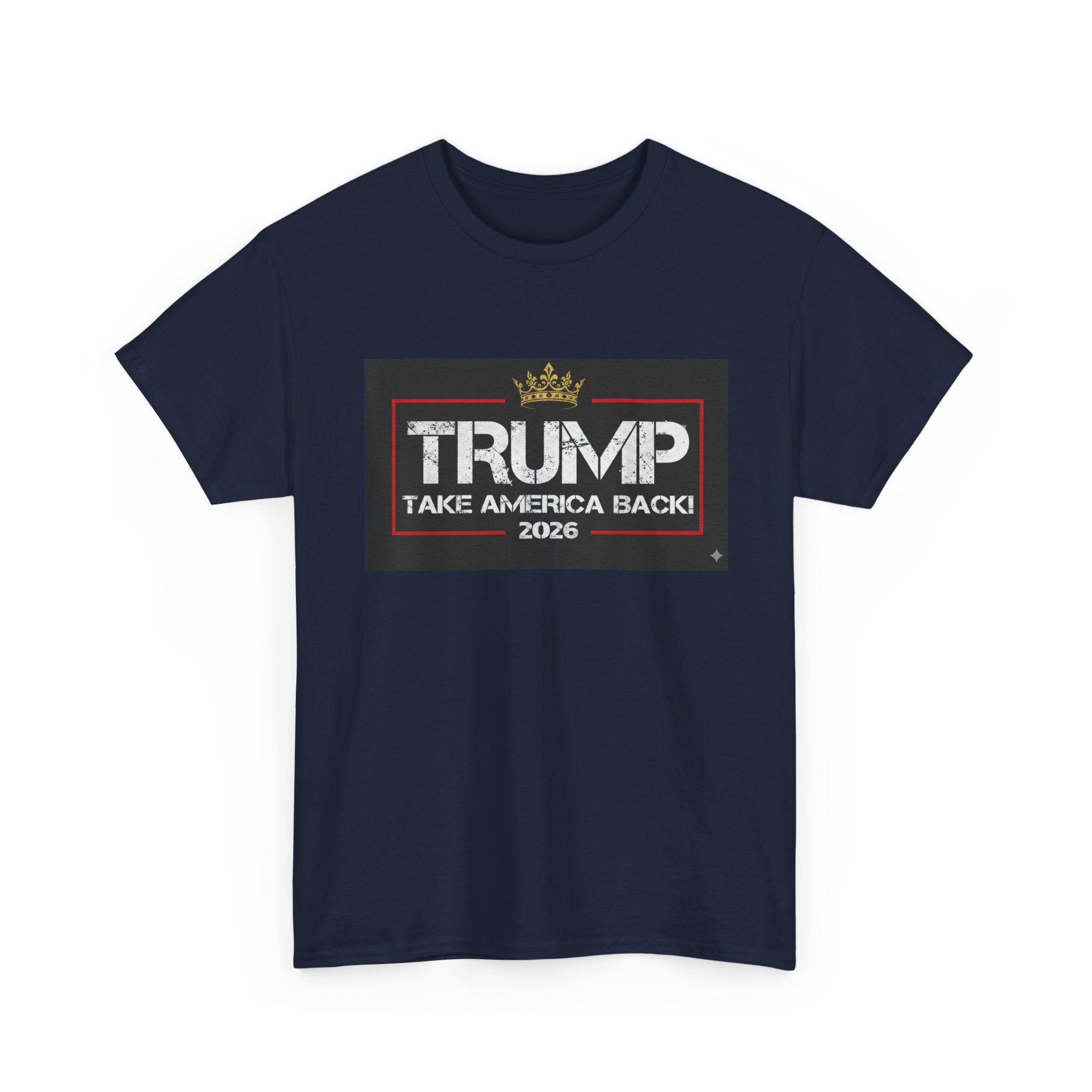 Political Tee — "TRUMP Take America Back 2026" Graphic T-Shirt