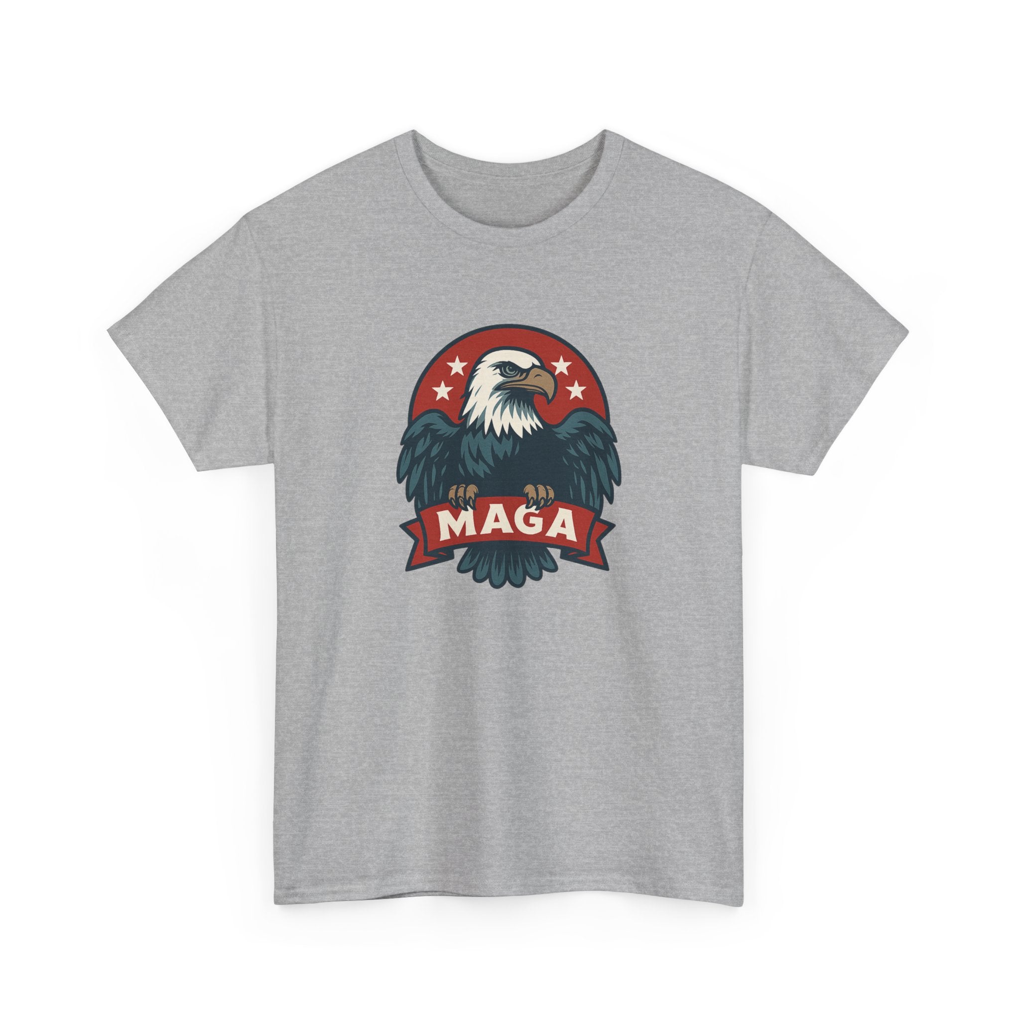 Unisex Heavy Cotton Tee--MAGA Eagle