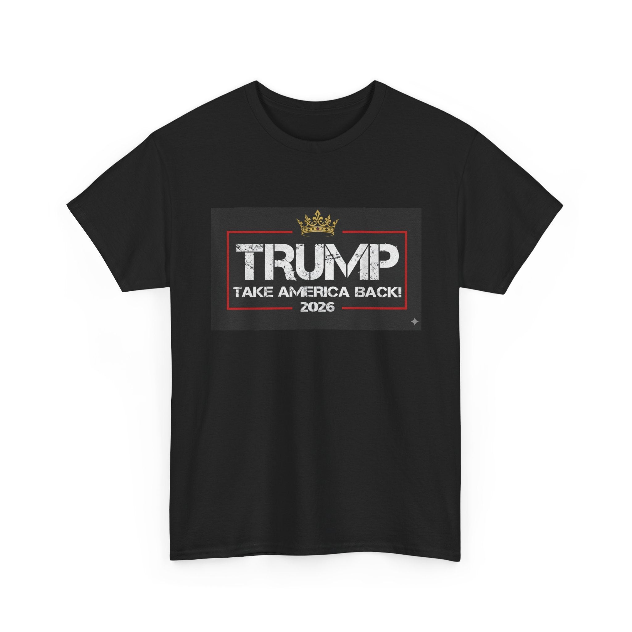 Political Tee — "TRUMP Take America Back 2026" Graphic T-Shirt