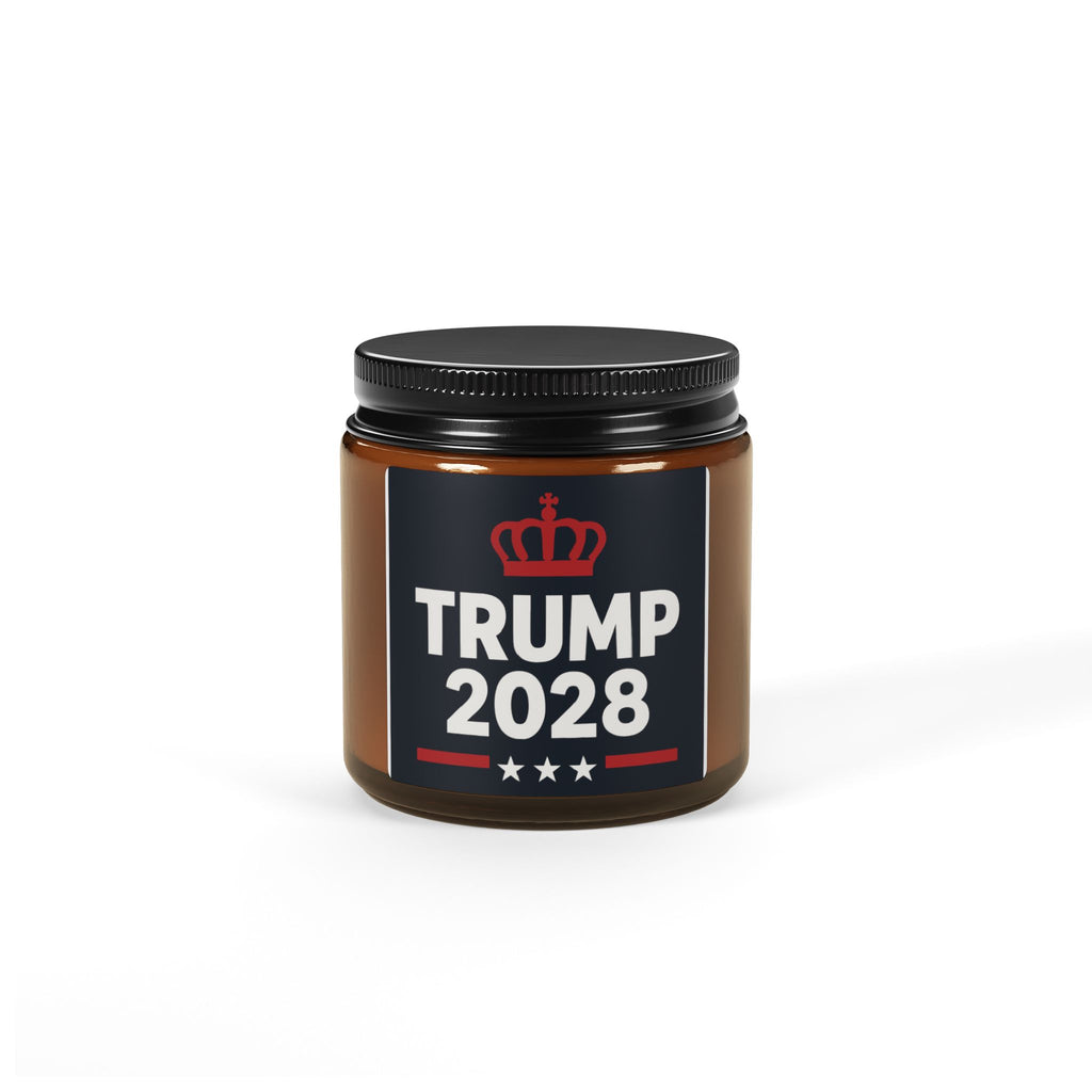 Political Campaign Candle — 2028 Election Amber Soy Candle