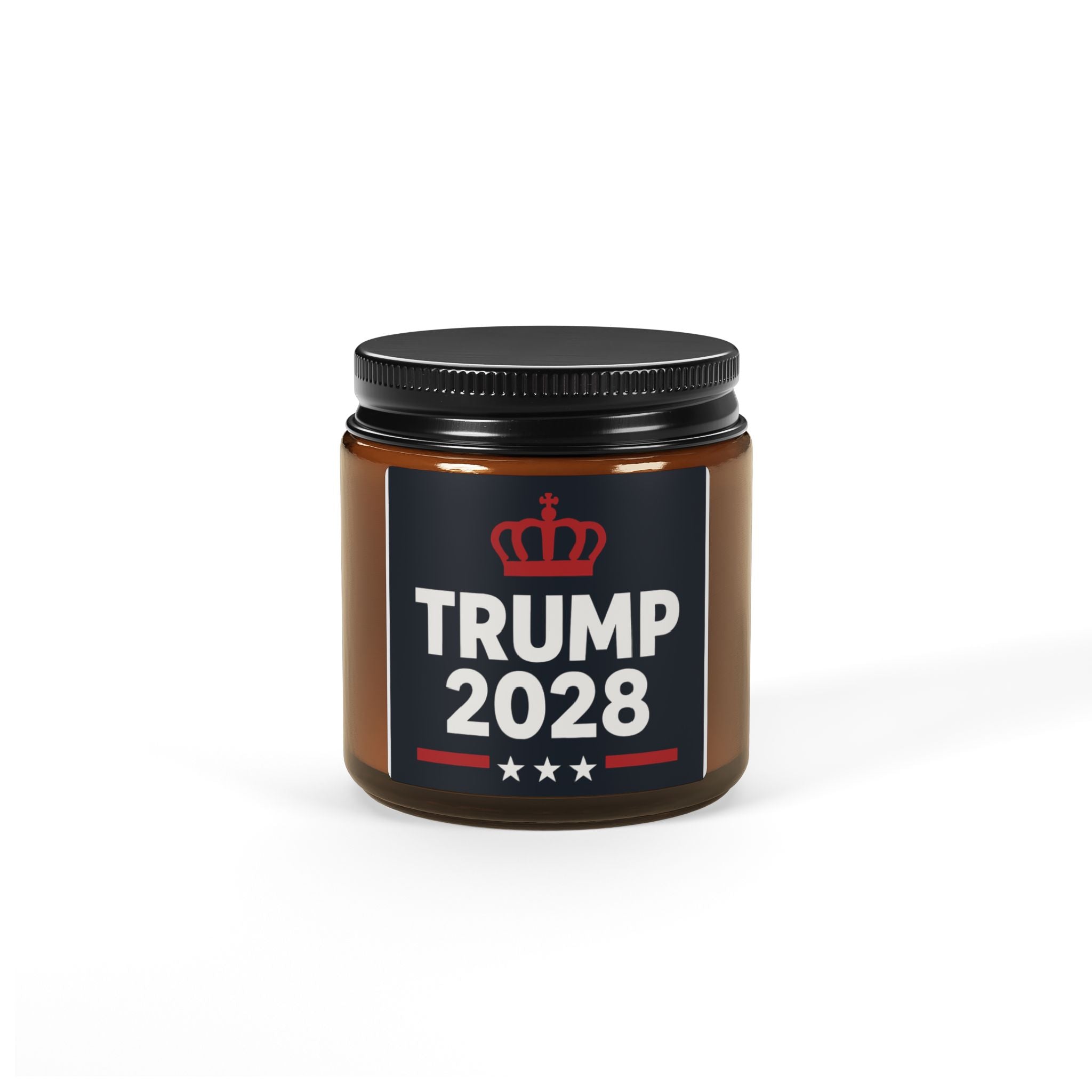 Political Campaign Candle — 2028 Election Amber Soy Candle