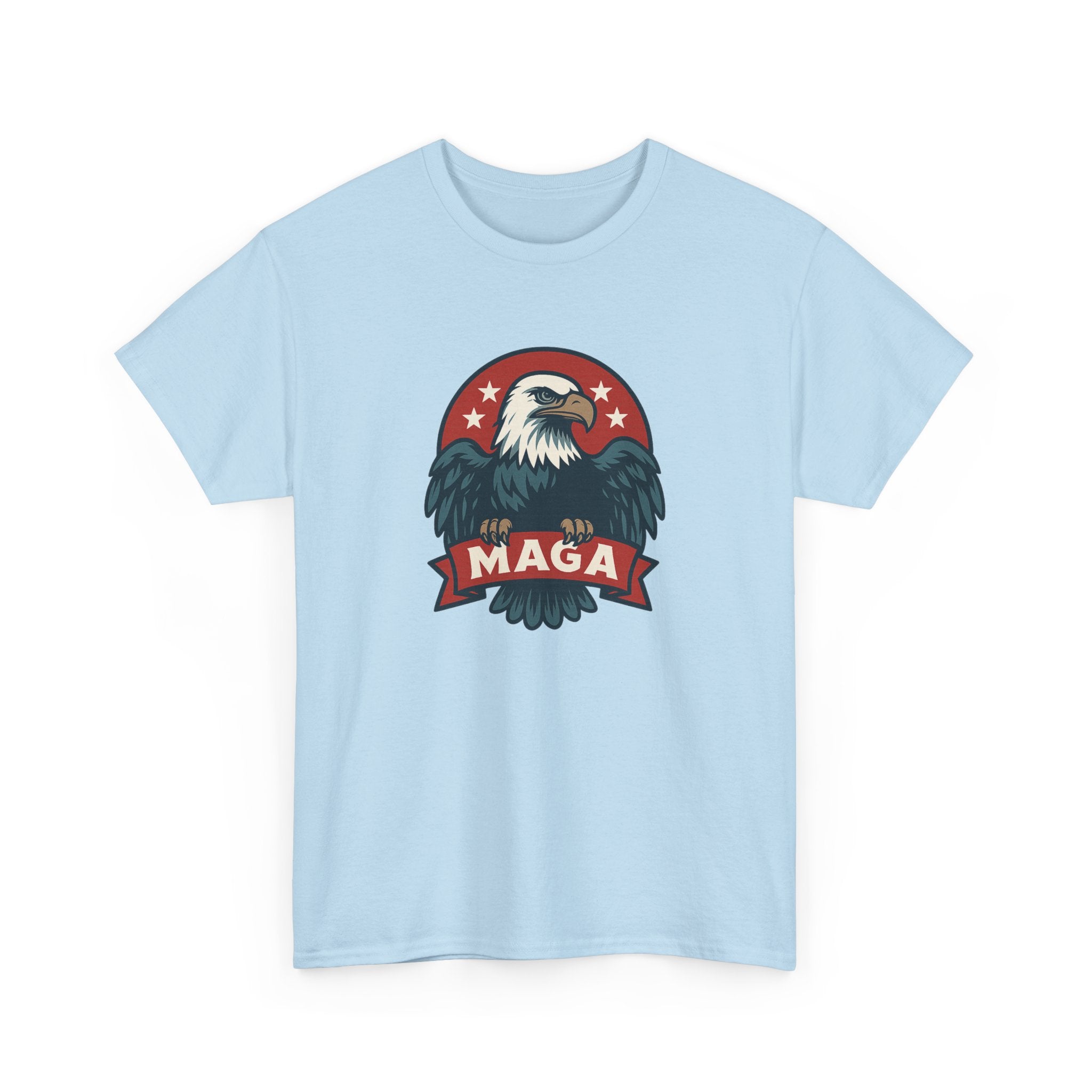 Unisex Heavy Cotton Tee--MAGA Eagle