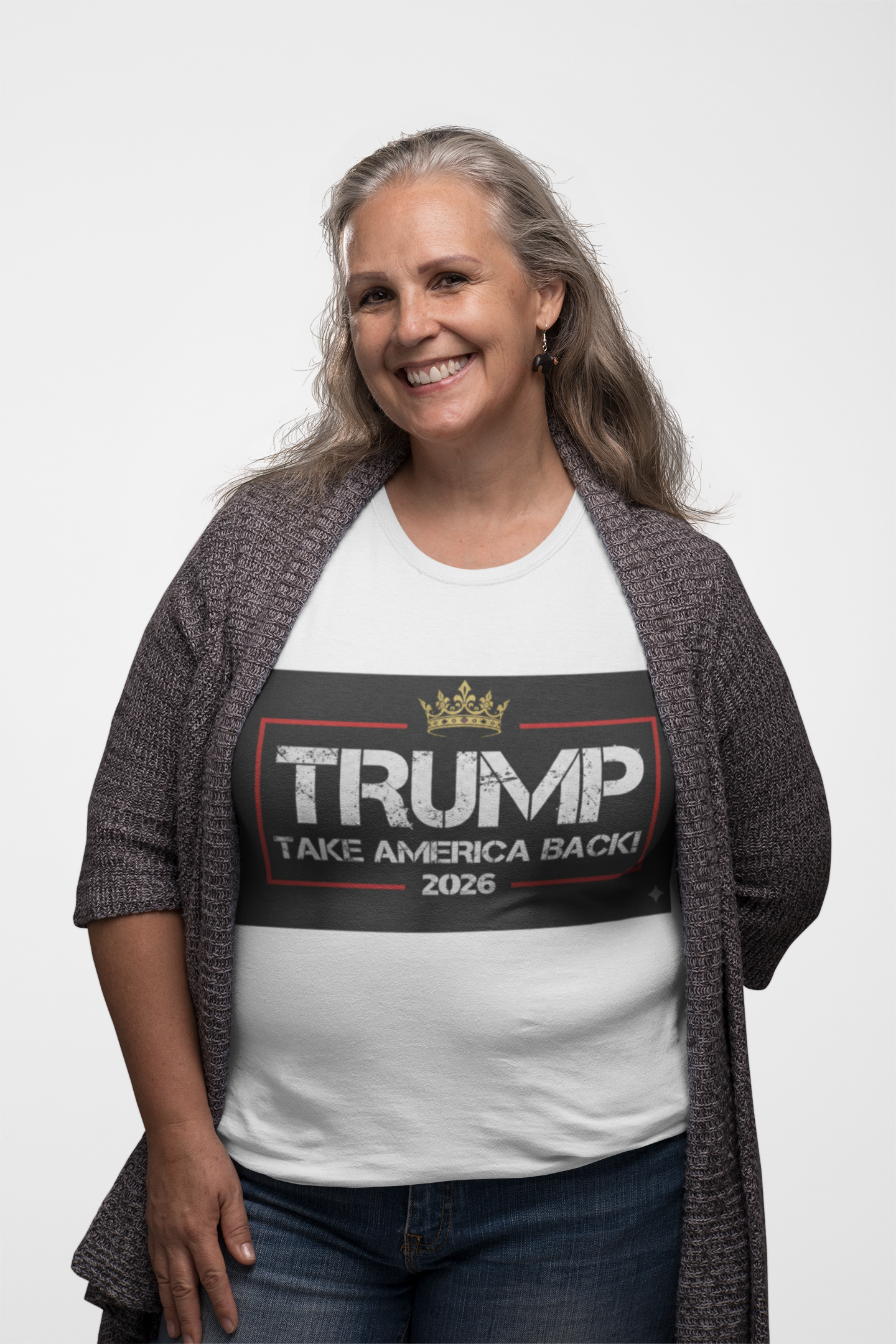 Political Tee — "TRUMP Take America Back 2026" Graphic T-Shirt