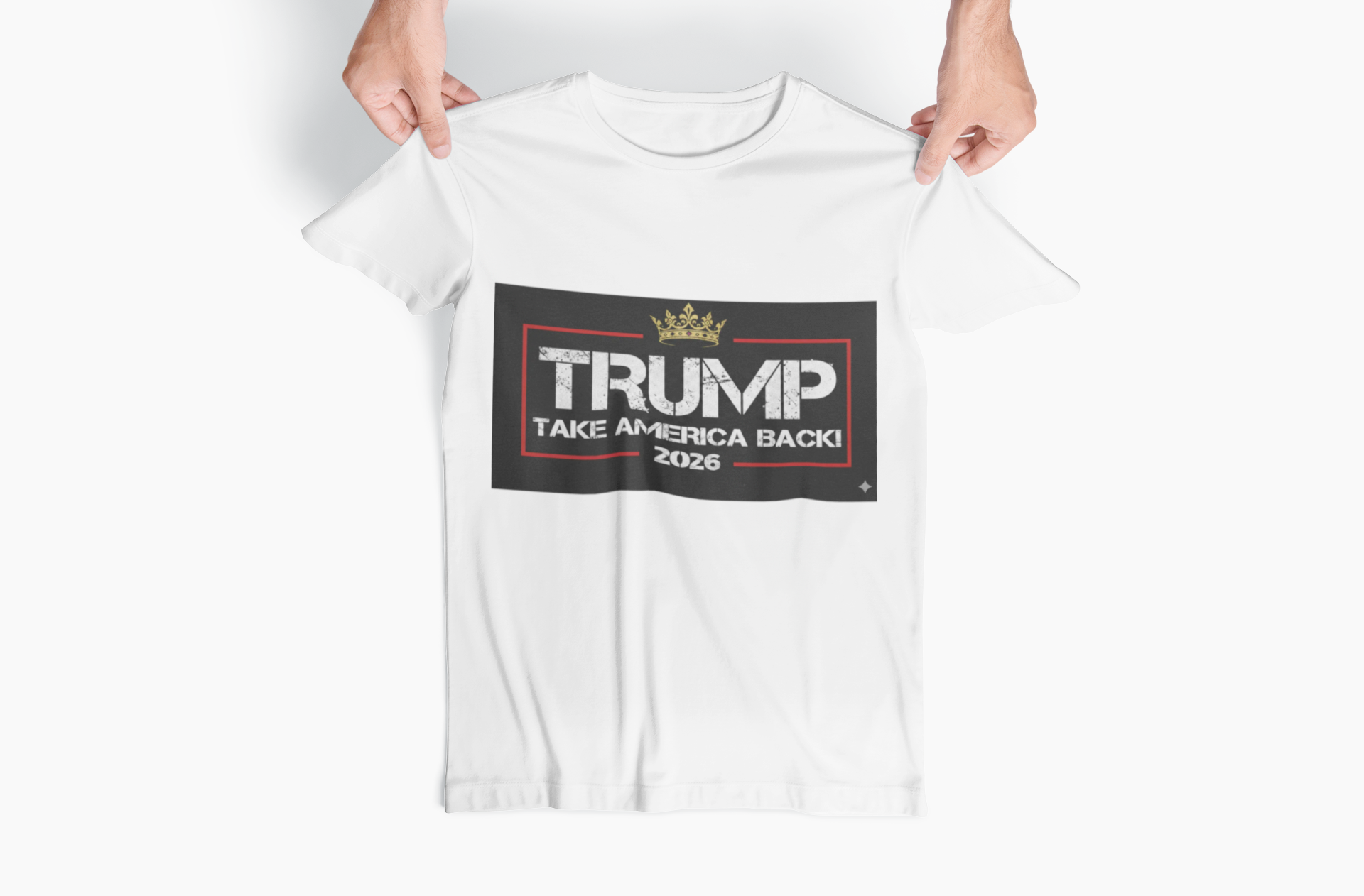 Political Tee — "TRUMP Take America Back 2026" Graphic T-Shirt