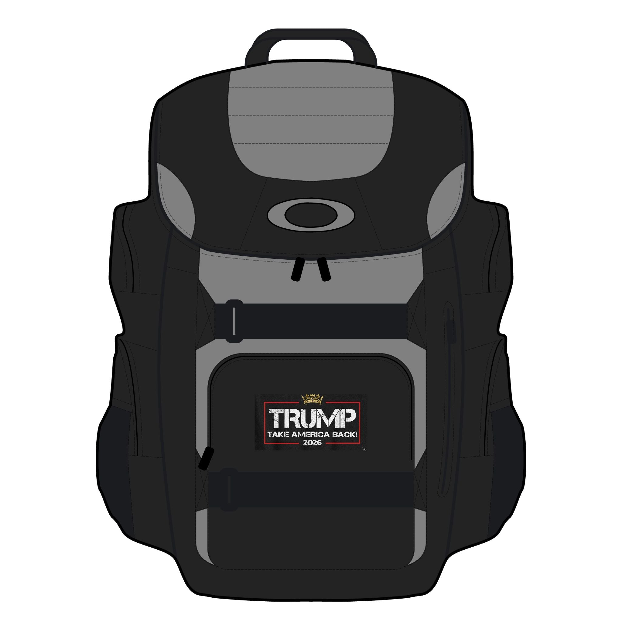 Enduro 2.0 30L Backpack — Trump Patch Tactical Daypack (Camo or Black)