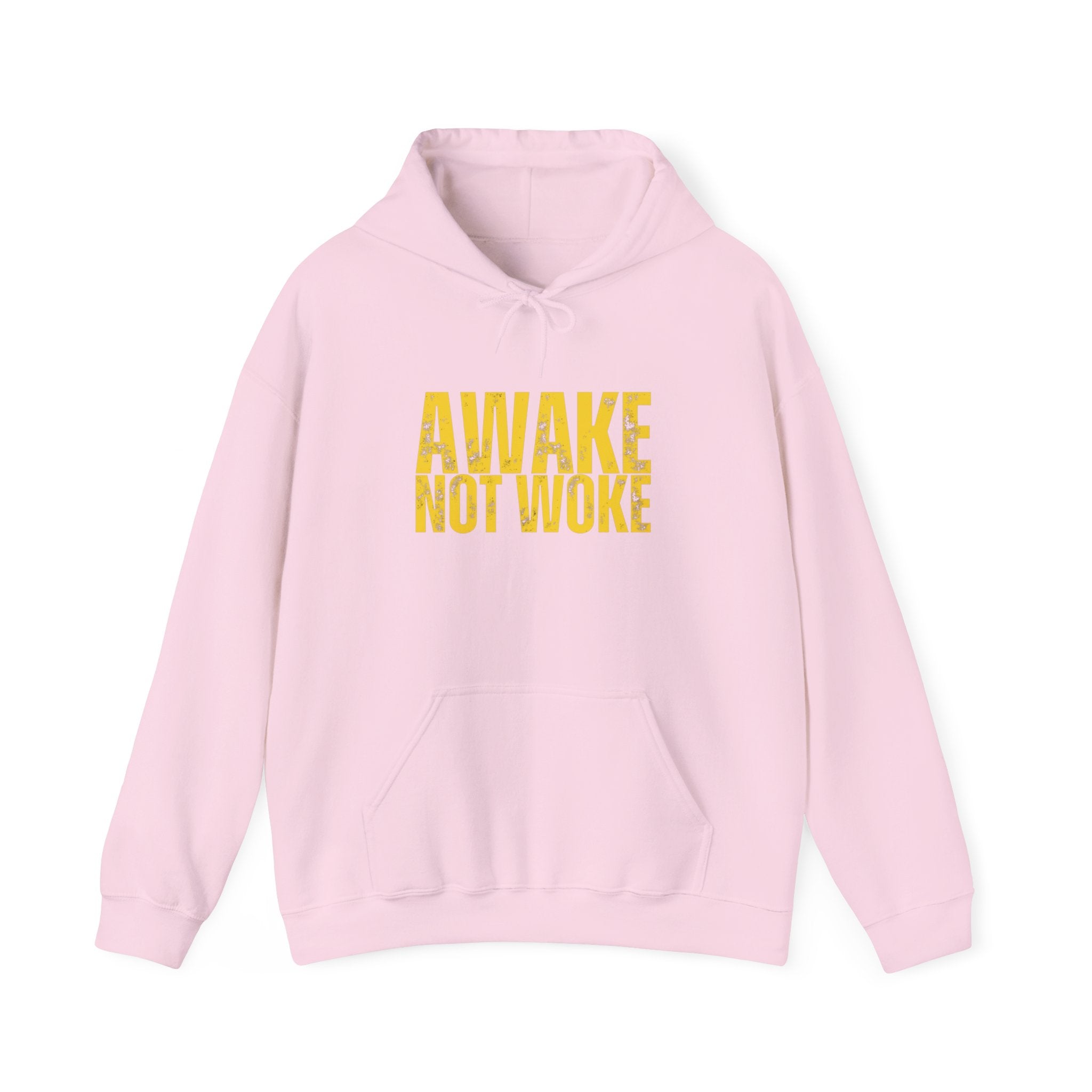 Unisex Heavy Blend™ Hooded Sweatshirt--"Awake Not Woke"