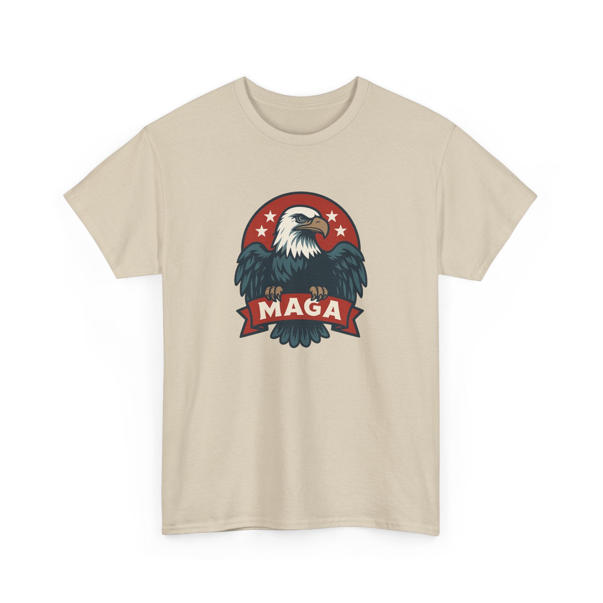 Unisex Heavy Cotton Tee--MAGA Eagle