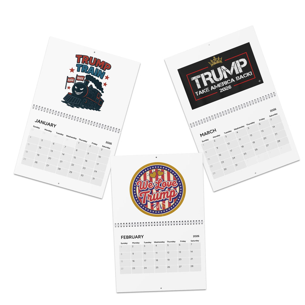 2026 MAGA Calendar - Trump Train Wall Calendar