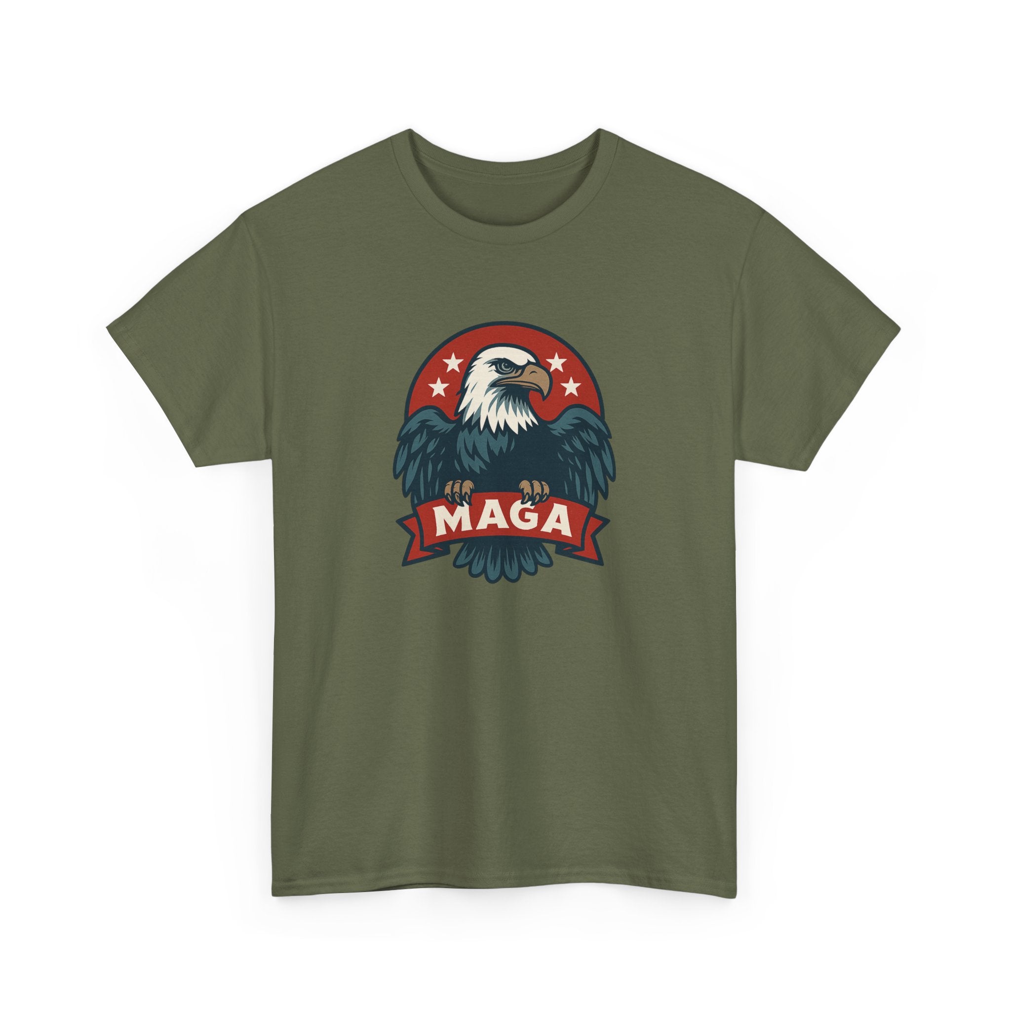 Unisex Heavy Cotton Tee--MAGA Eagle