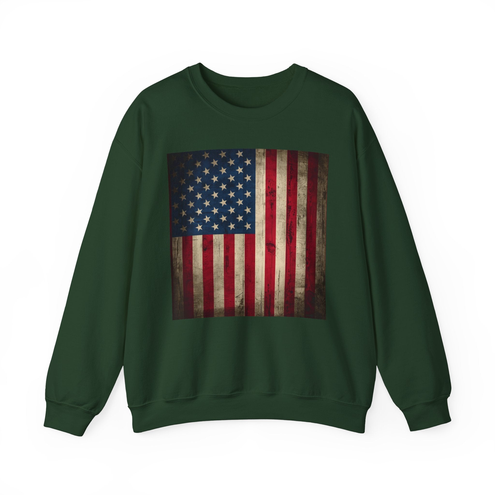 Vintage American Flag Unisex Sweatshirt