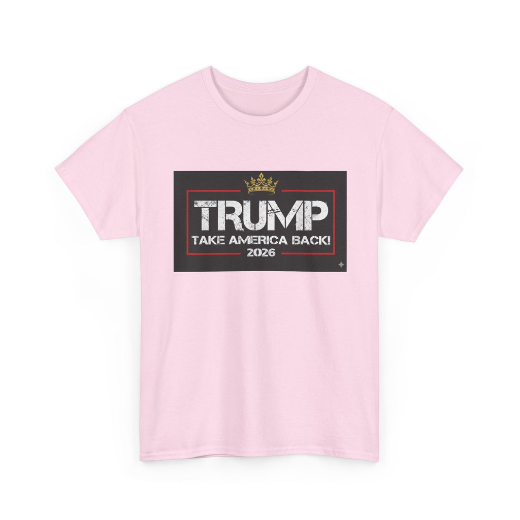 Political Tee — "TRUMP Take America Back 2026" Graphic T-Shirt