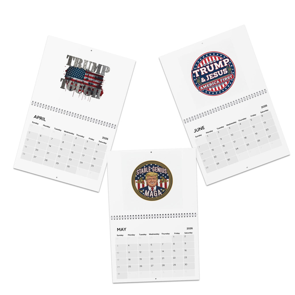 2026 MAGA Calendar - Trump Train Wall Calendar