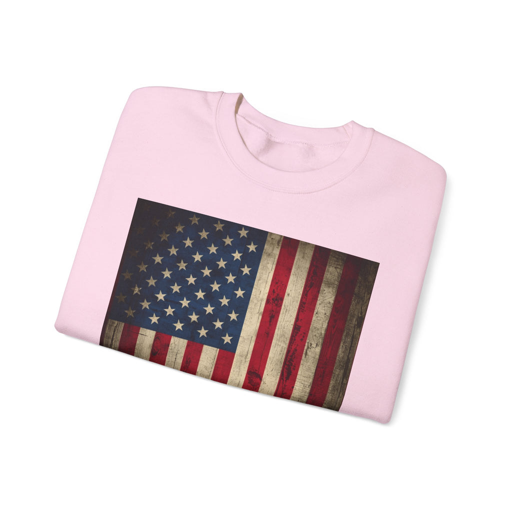 Vintage American Flag Unisex Sweatshirt