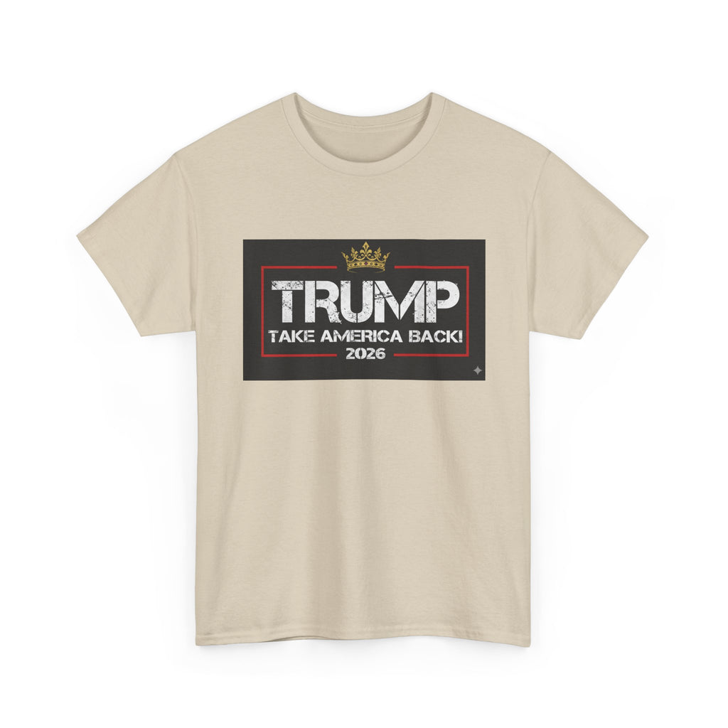 Political Tee — "TRUMP Take America Back 2026" Graphic T-Shirt