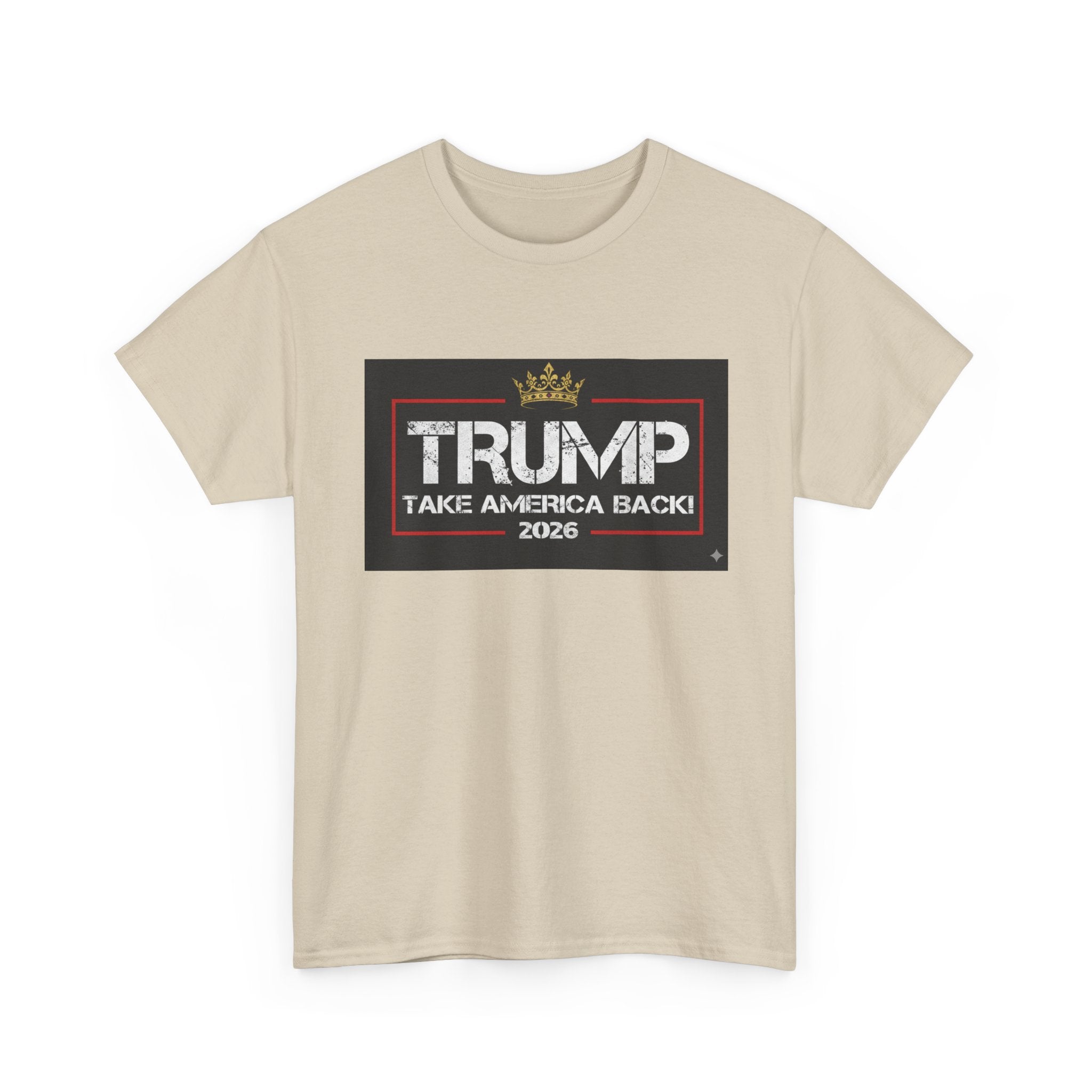 Political Tee — "TRUMP Take America Back 2026" Graphic T-Shirt
