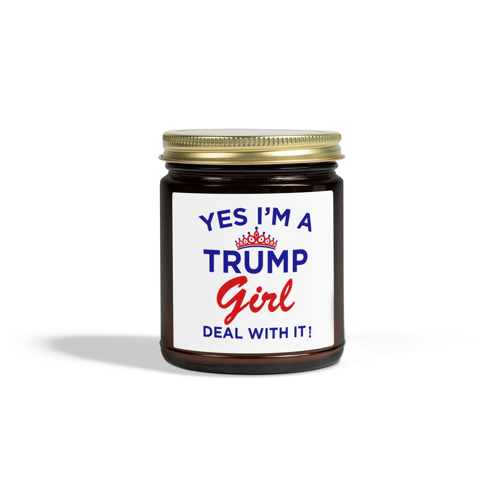 Trump Girl Scented Candle — Coconut Apricot Wax (4oz or 9oz)
