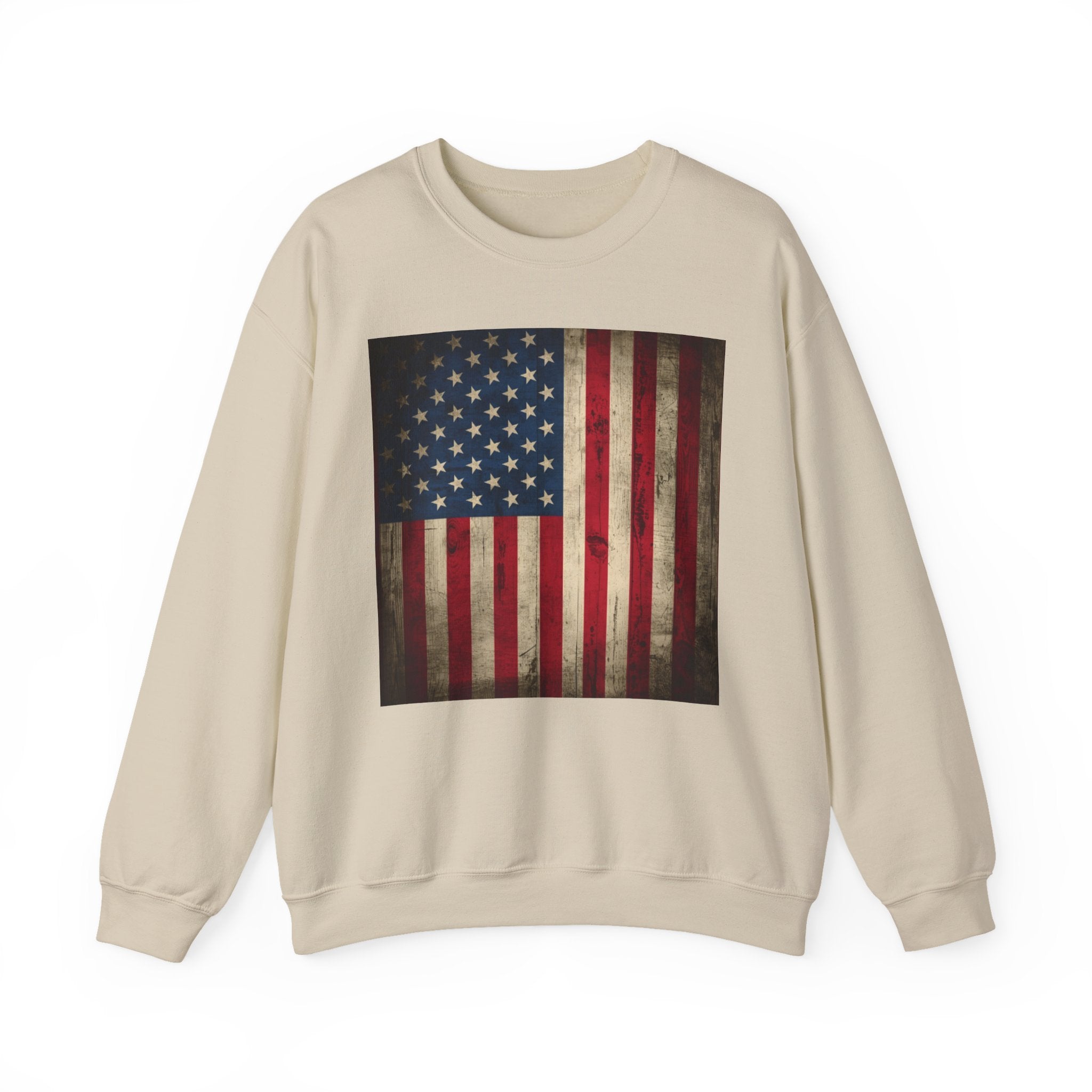 Vintage American Flag Unisex Sweatshirt