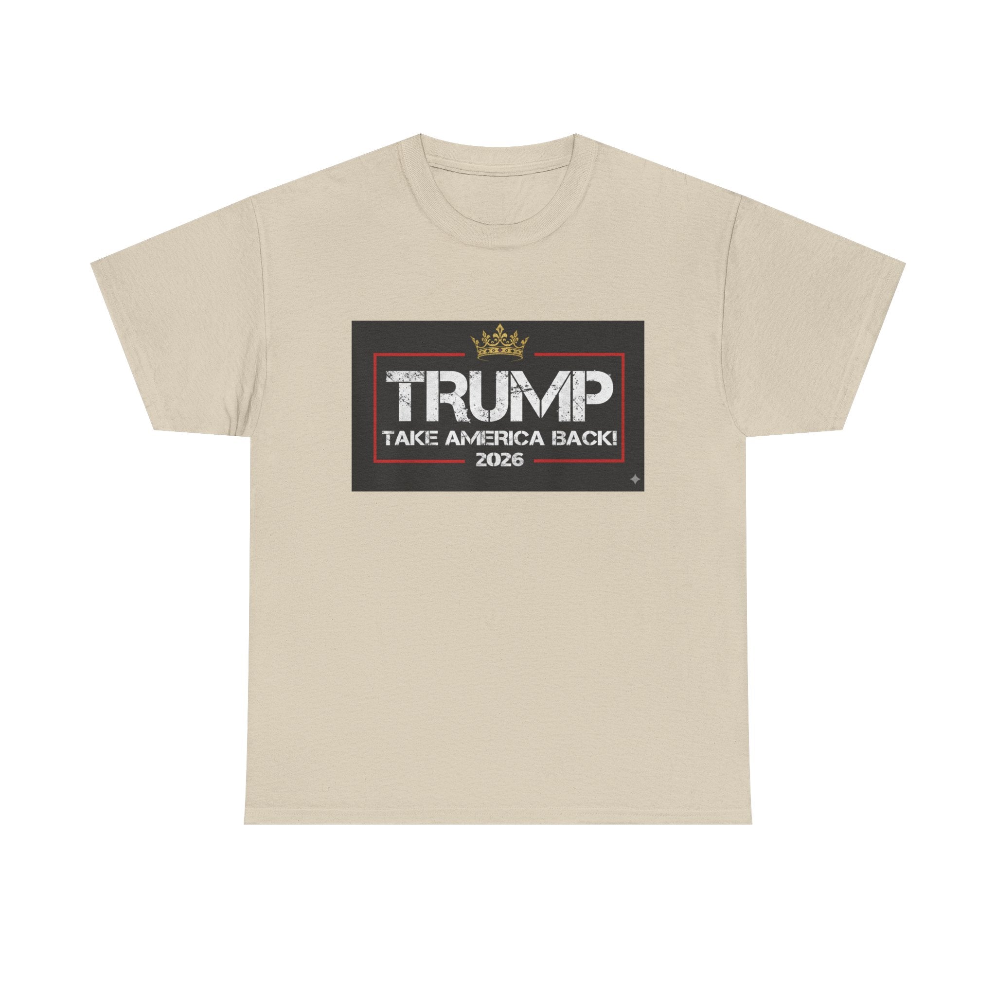 Political Tee — "TRUMP Take America Back 2026" Graphic T-Shirt