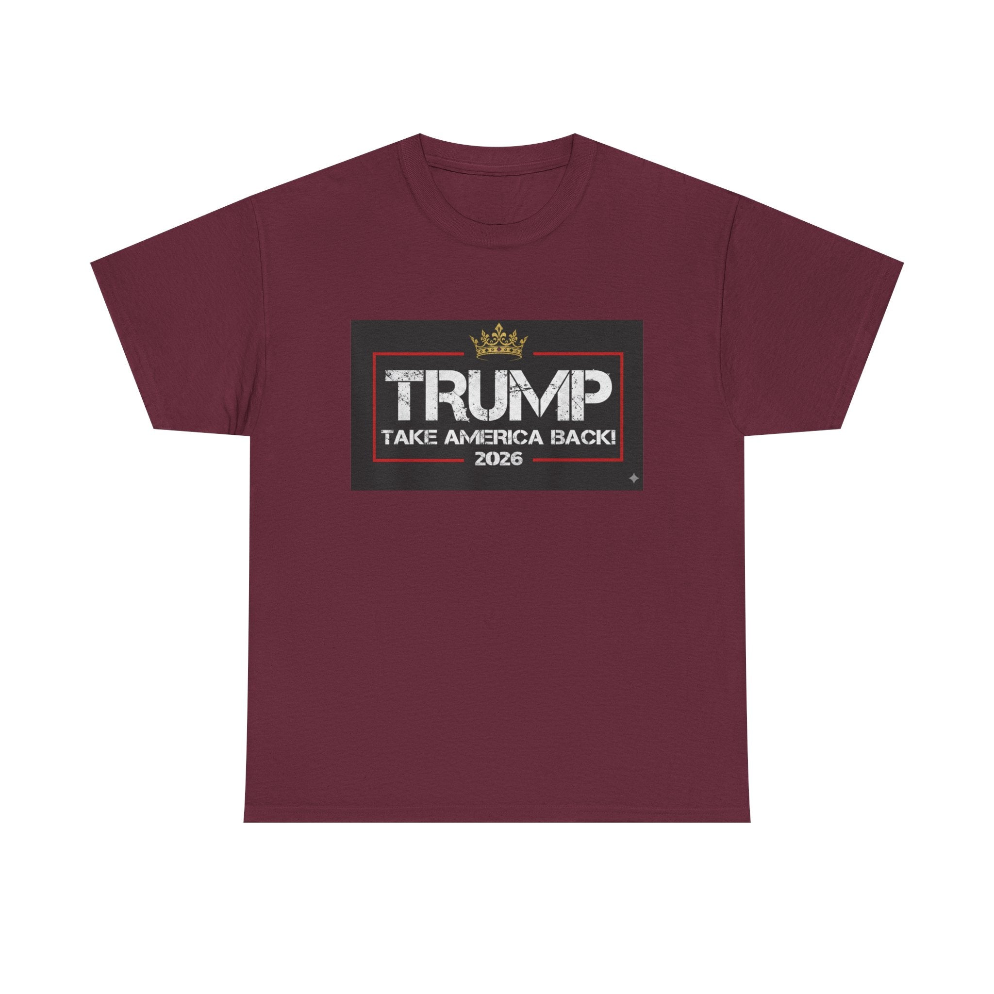 Political Tee — "TRUMP Take America Back 2026" Graphic T-Shirt