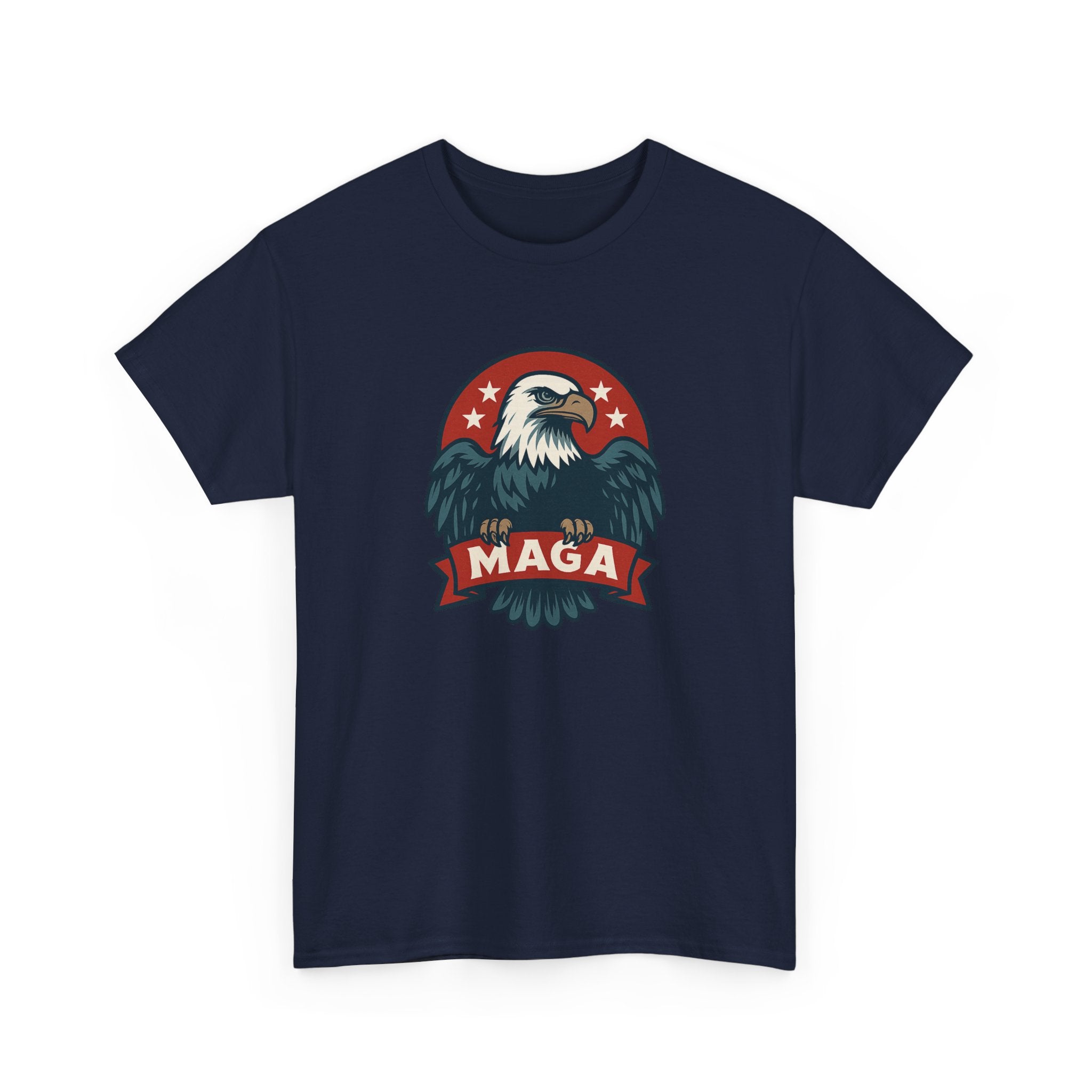 Unisex Heavy Cotton Tee--MAGA Eagle